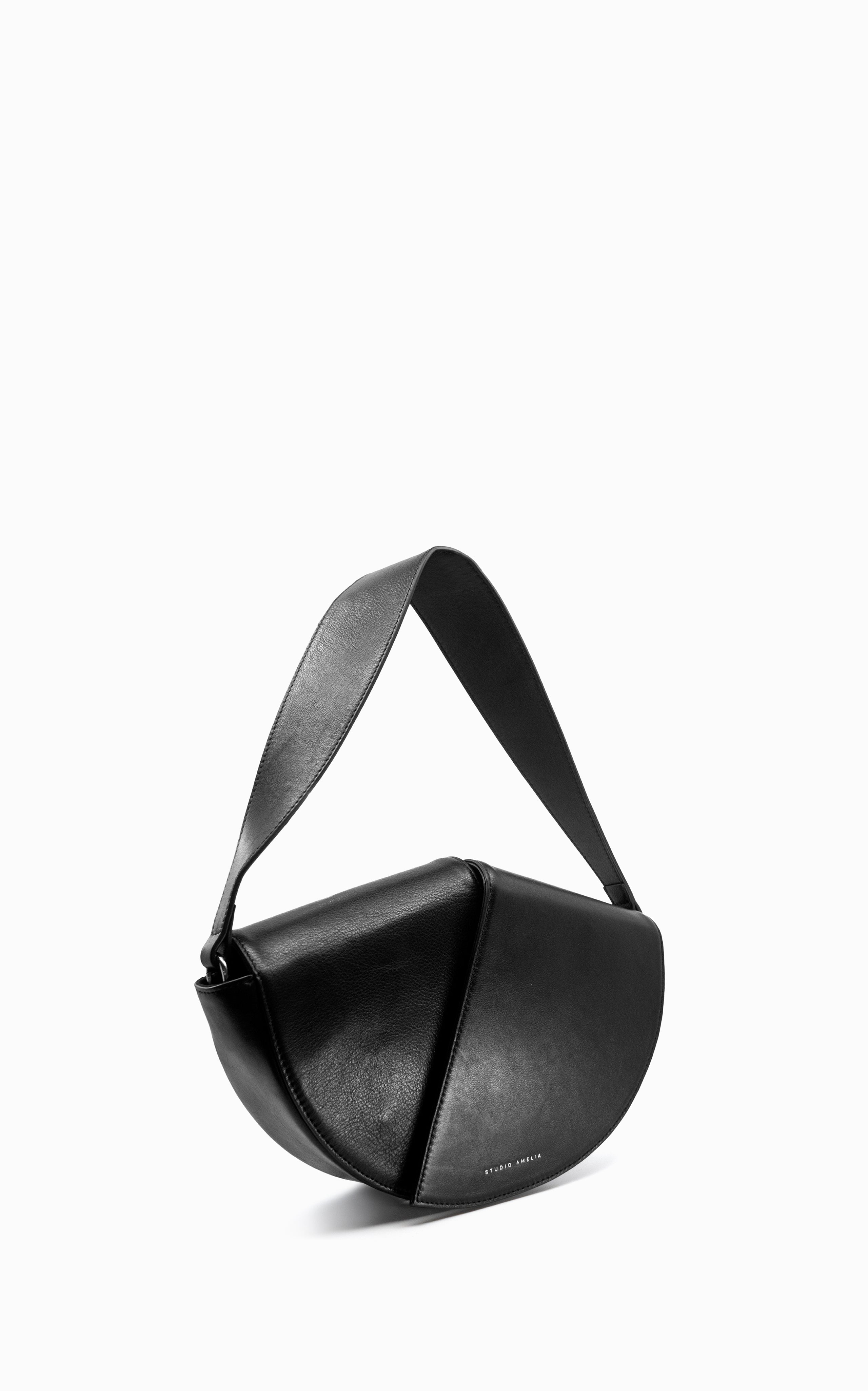Stingray Midi Shoulder Bag | Black - SAMPLE