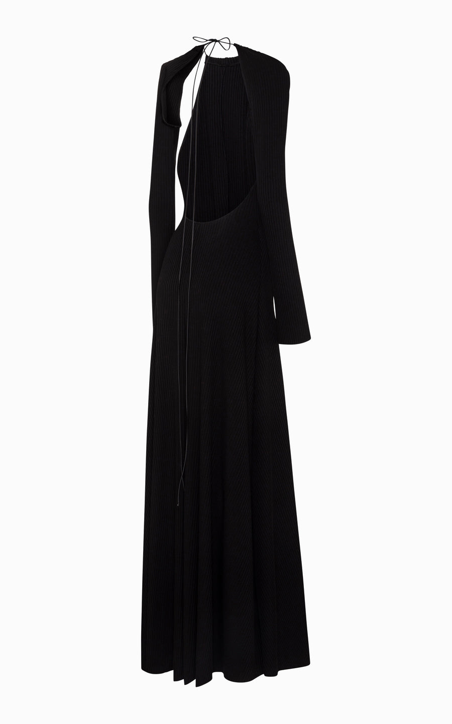 Venus Rib Maxi Dress | Black