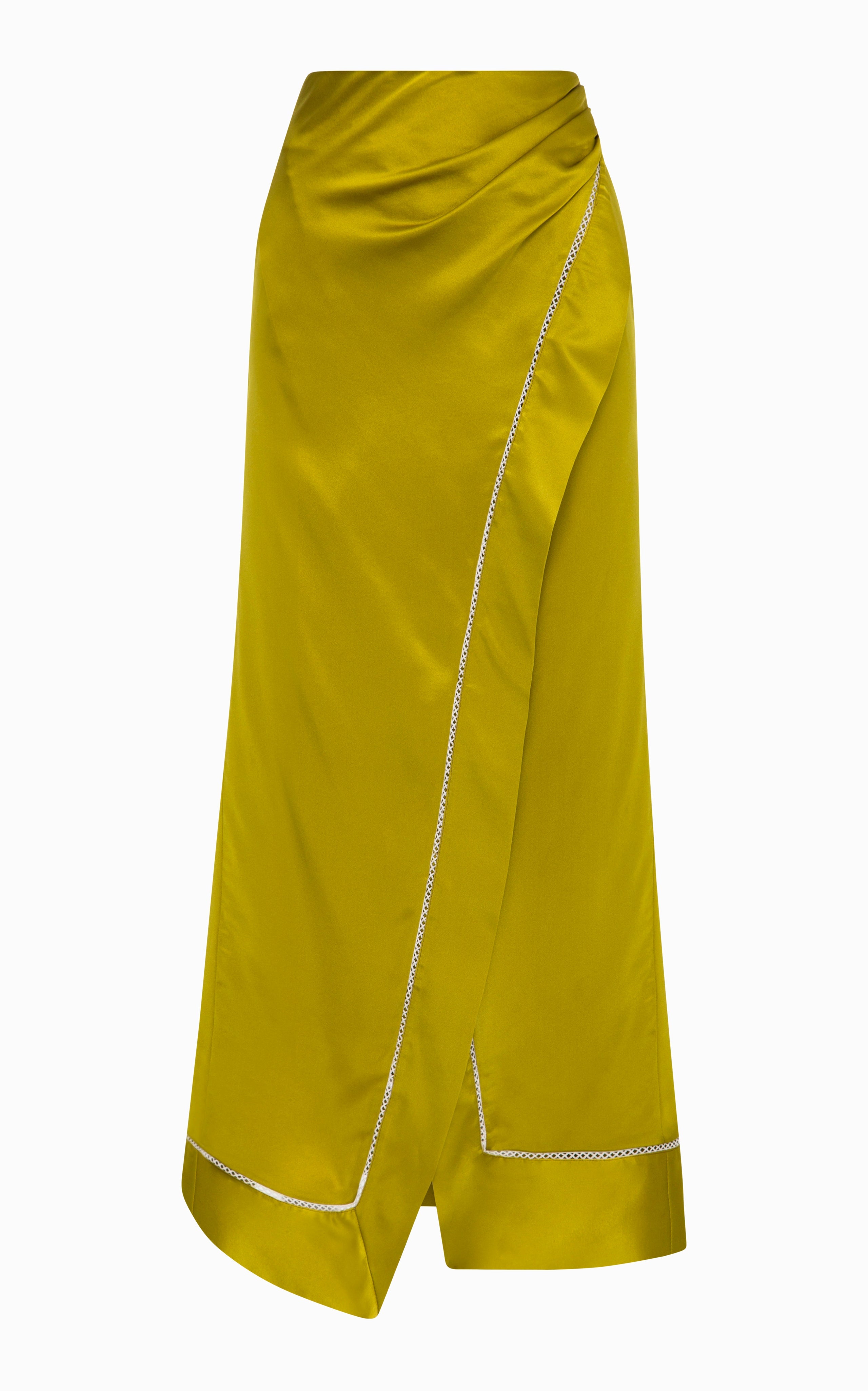 Voltare Wrap Skirt | Sulphur - SAMPLE