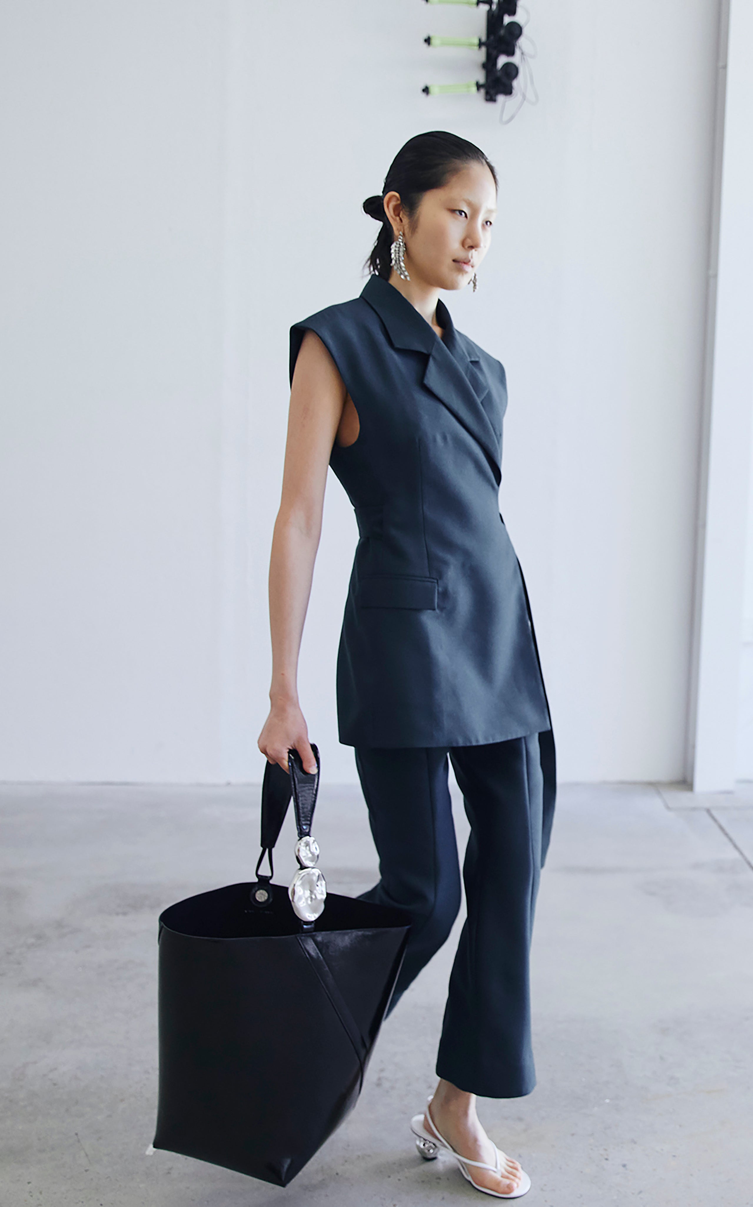 Lettini Crop Flare Pant | Seagrass