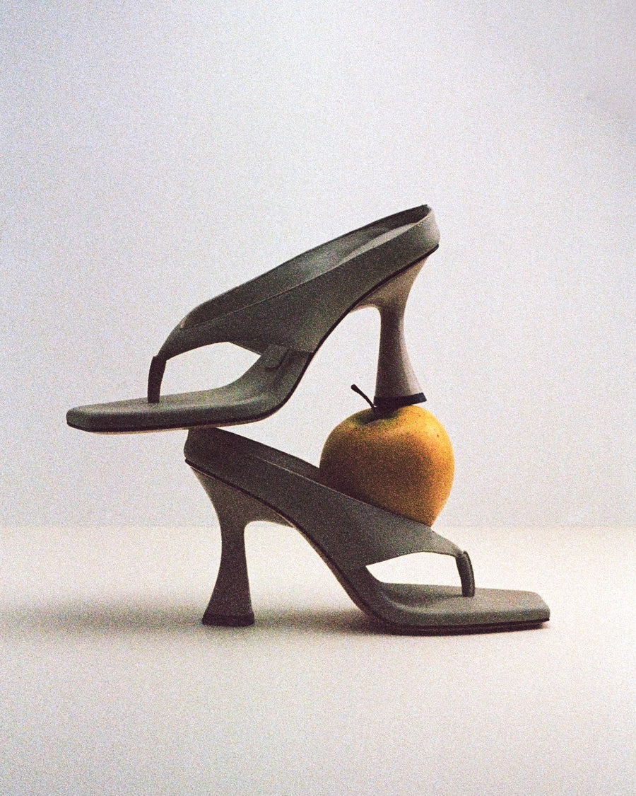 Angela 90 Heel | Beige