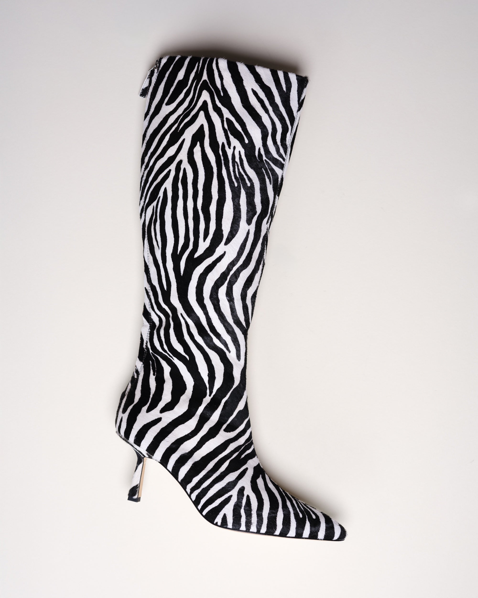 Petra Calf Boot | Zebra