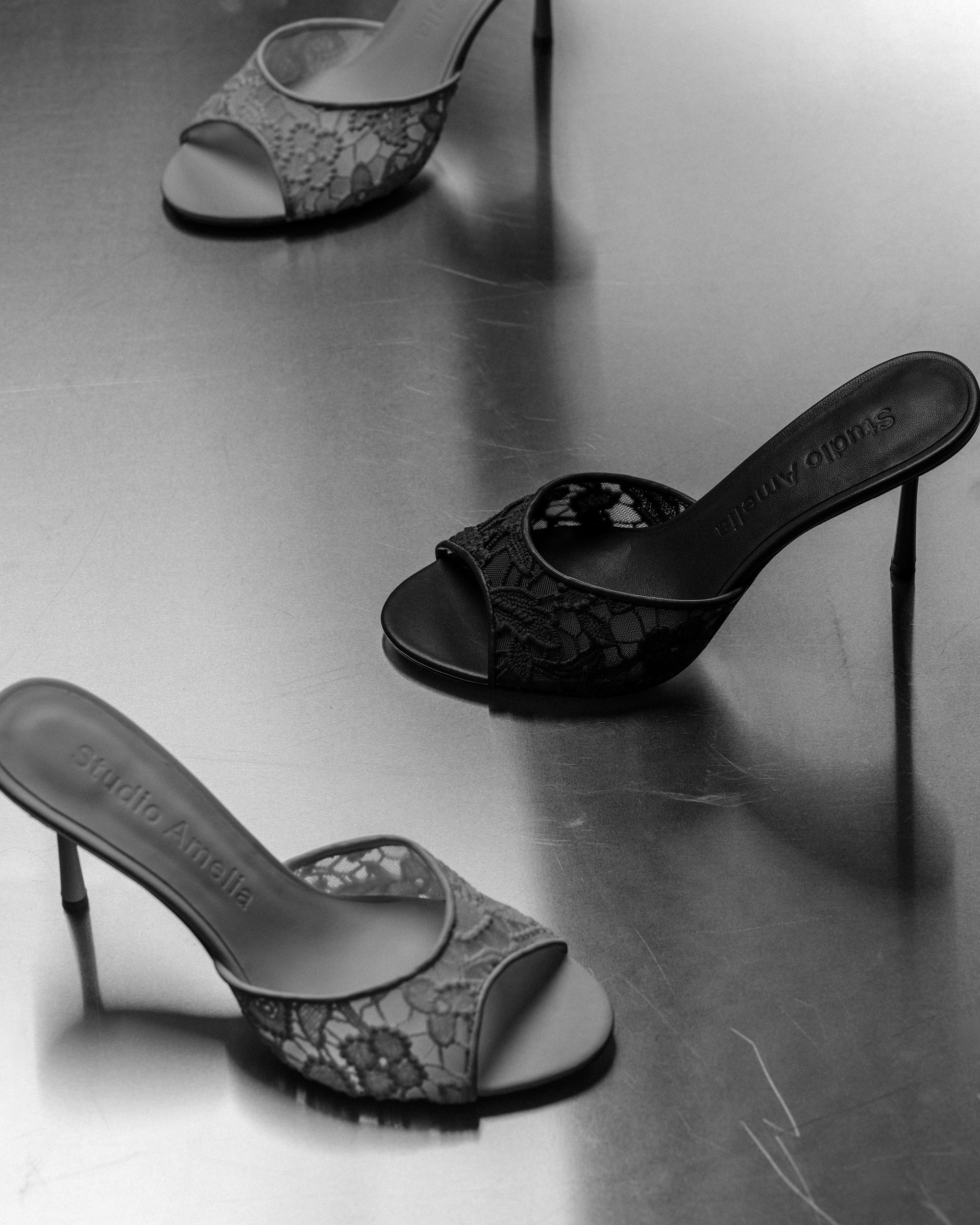 Samara 90 Heel | Black