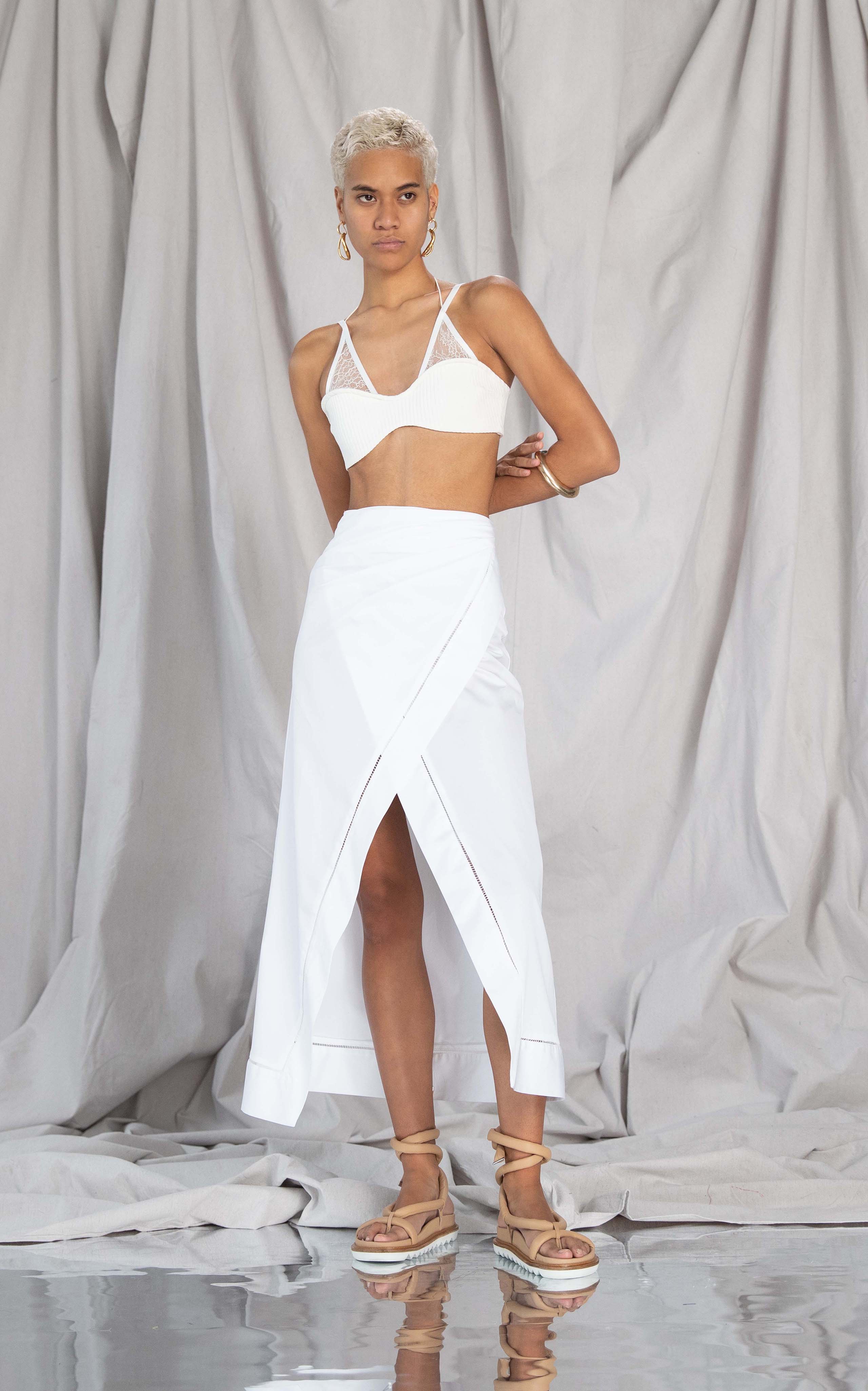 Pluto Rib Bralette | Ivory