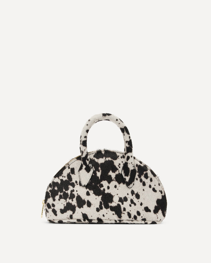 Dalmatian printed womens handbag