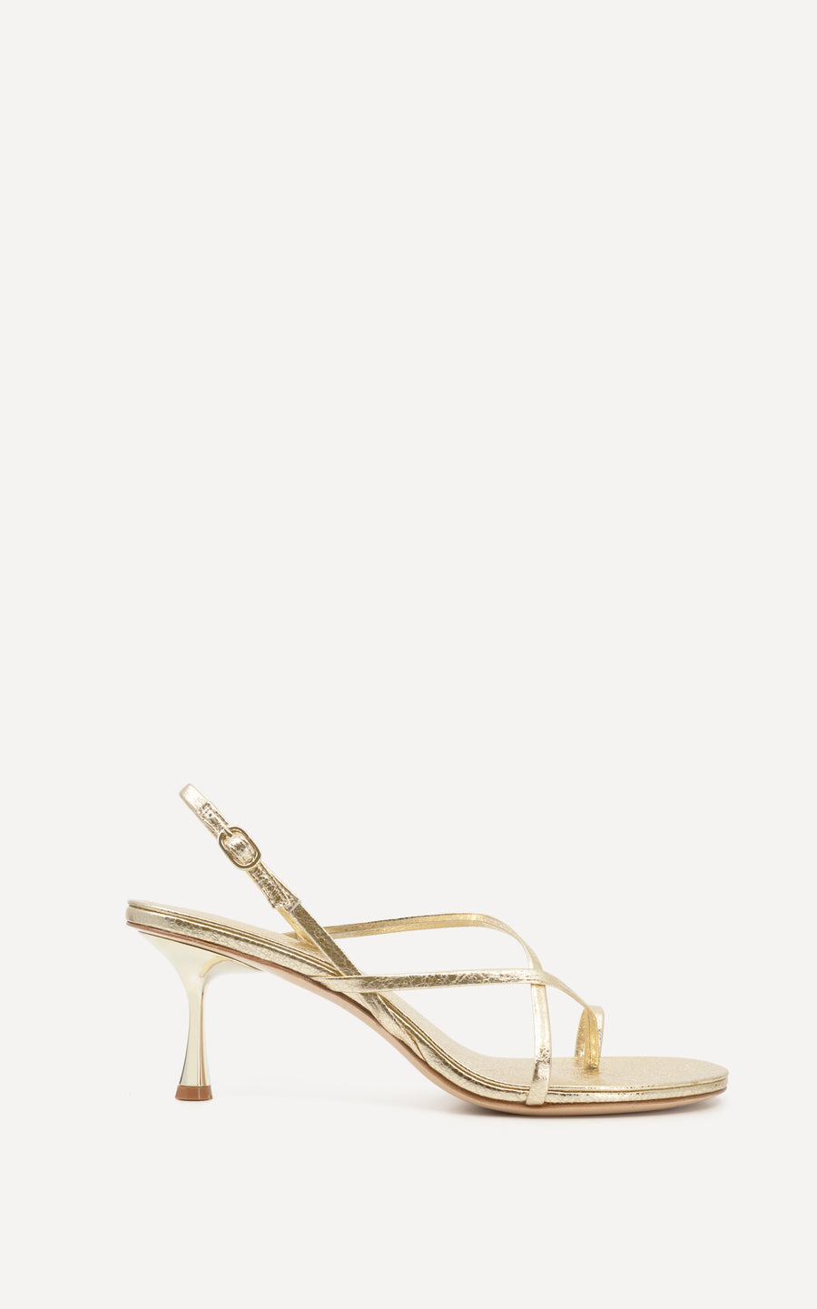 Agatha 70 Heel | Gold