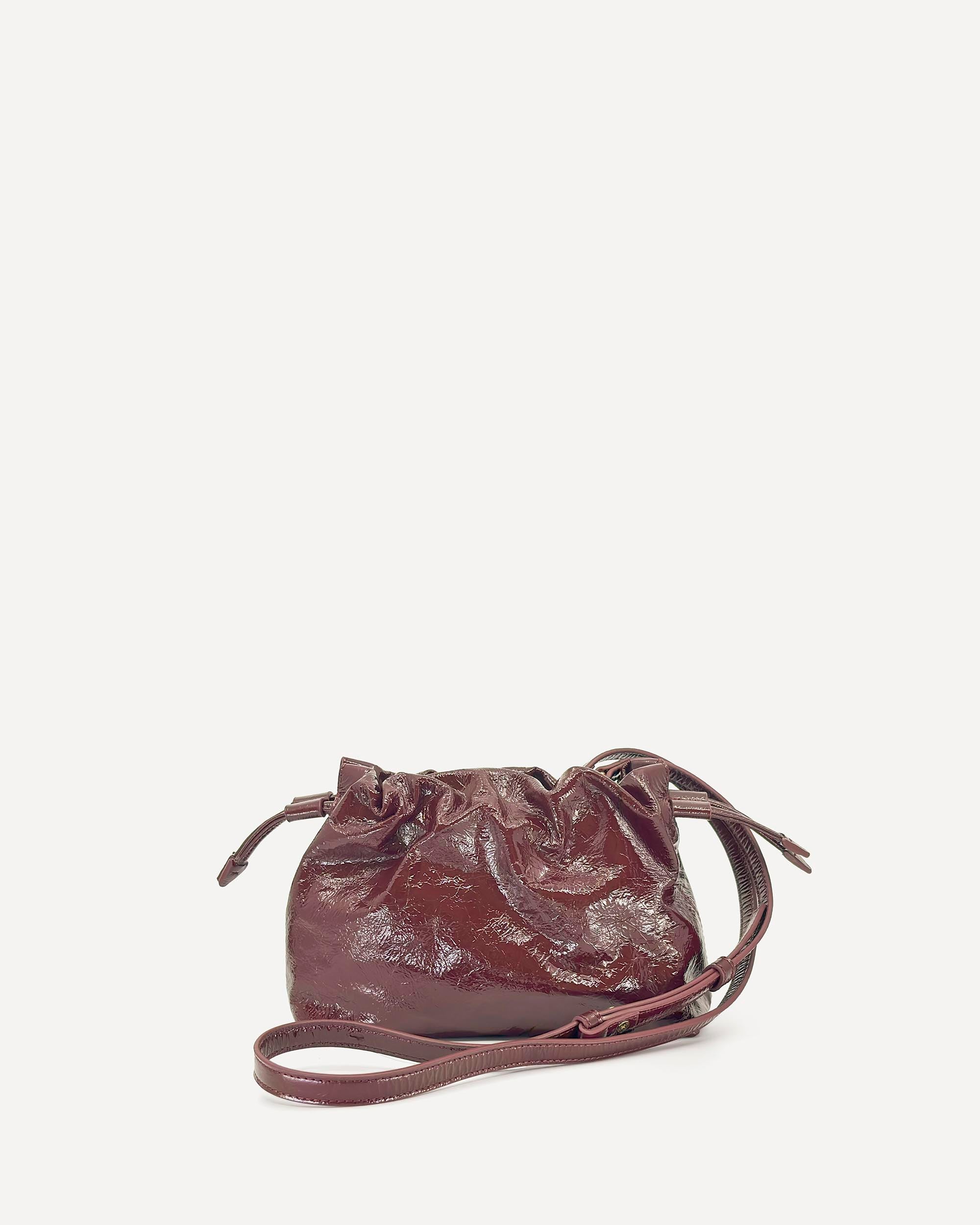 Alexandra Petite Drawstring | Bordeaux Crinkle