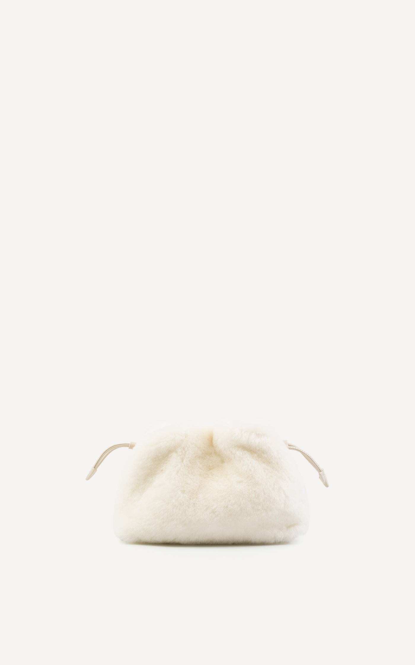 Alexandra Petite Drawstring | Ivory Shearling