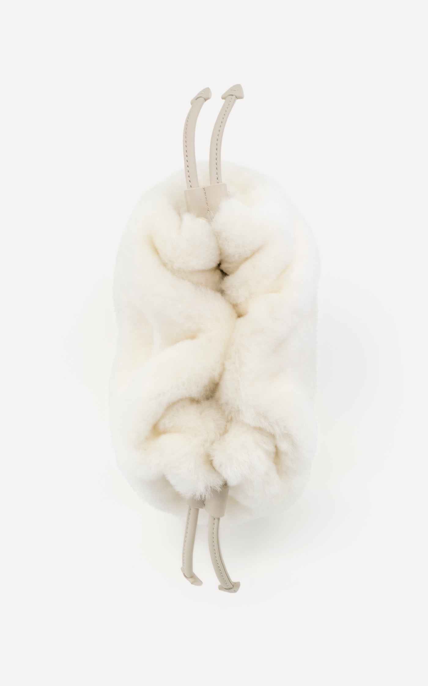 Alexandra Petite Drawstring | Ivory Shearling