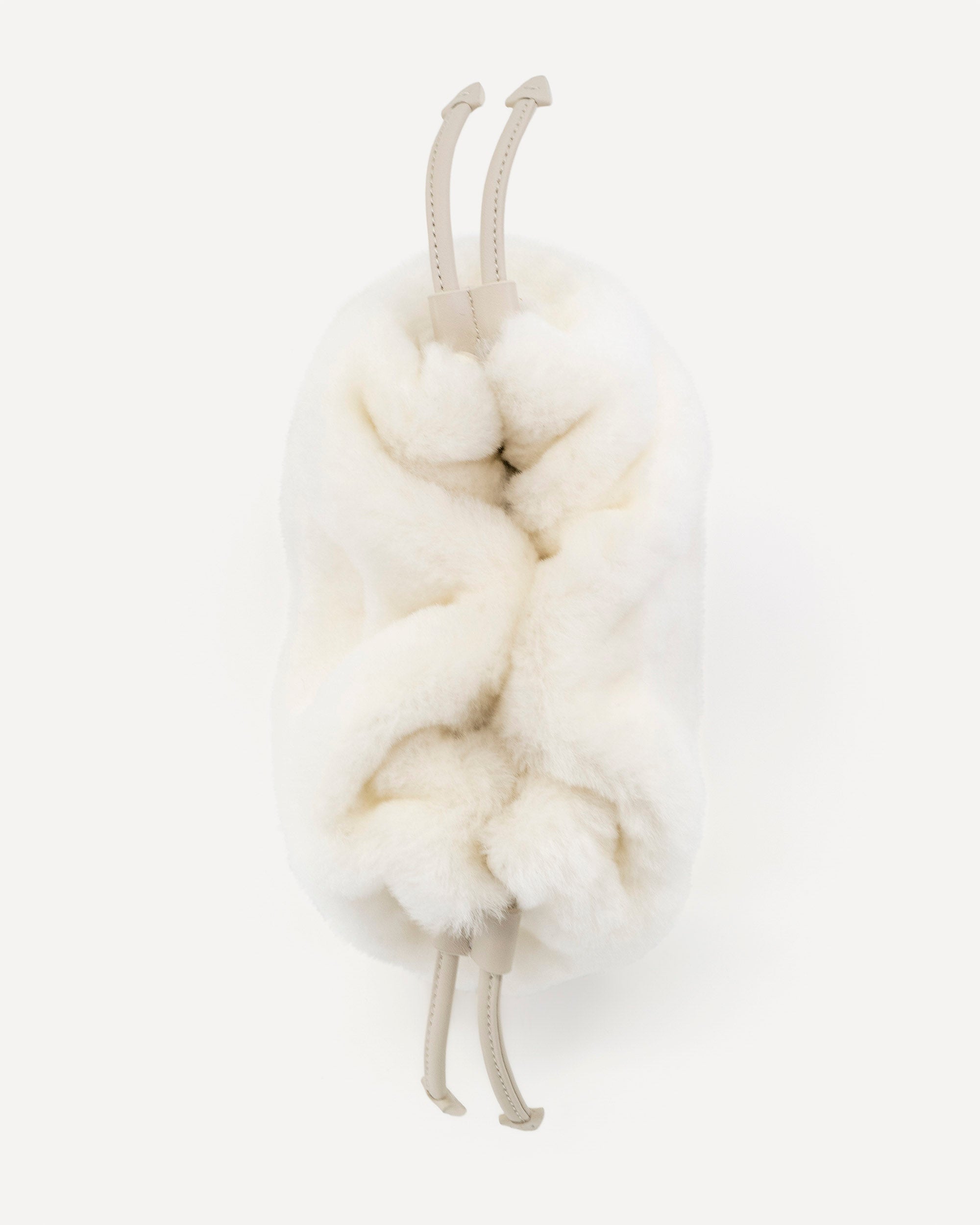Alexandra Petite Drawstring | Ivory Shearling
