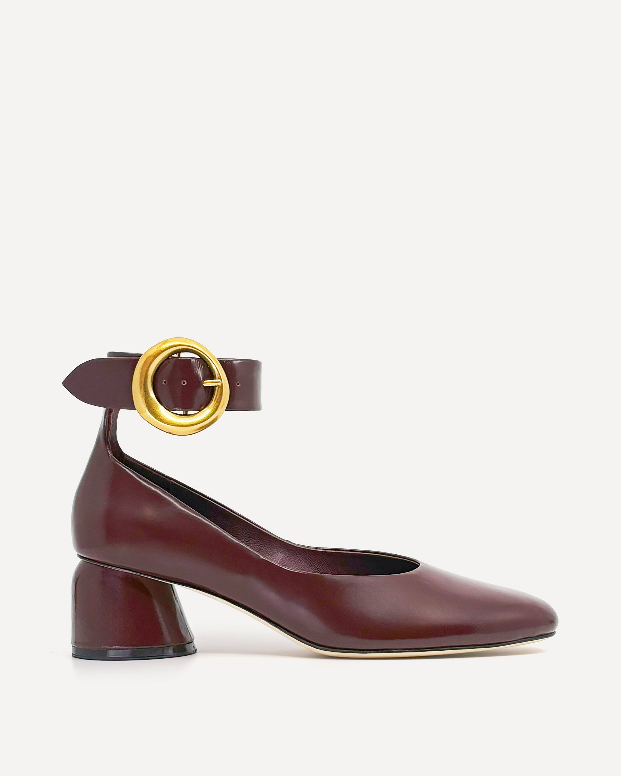 Allegra 50 Mule | Burgundy