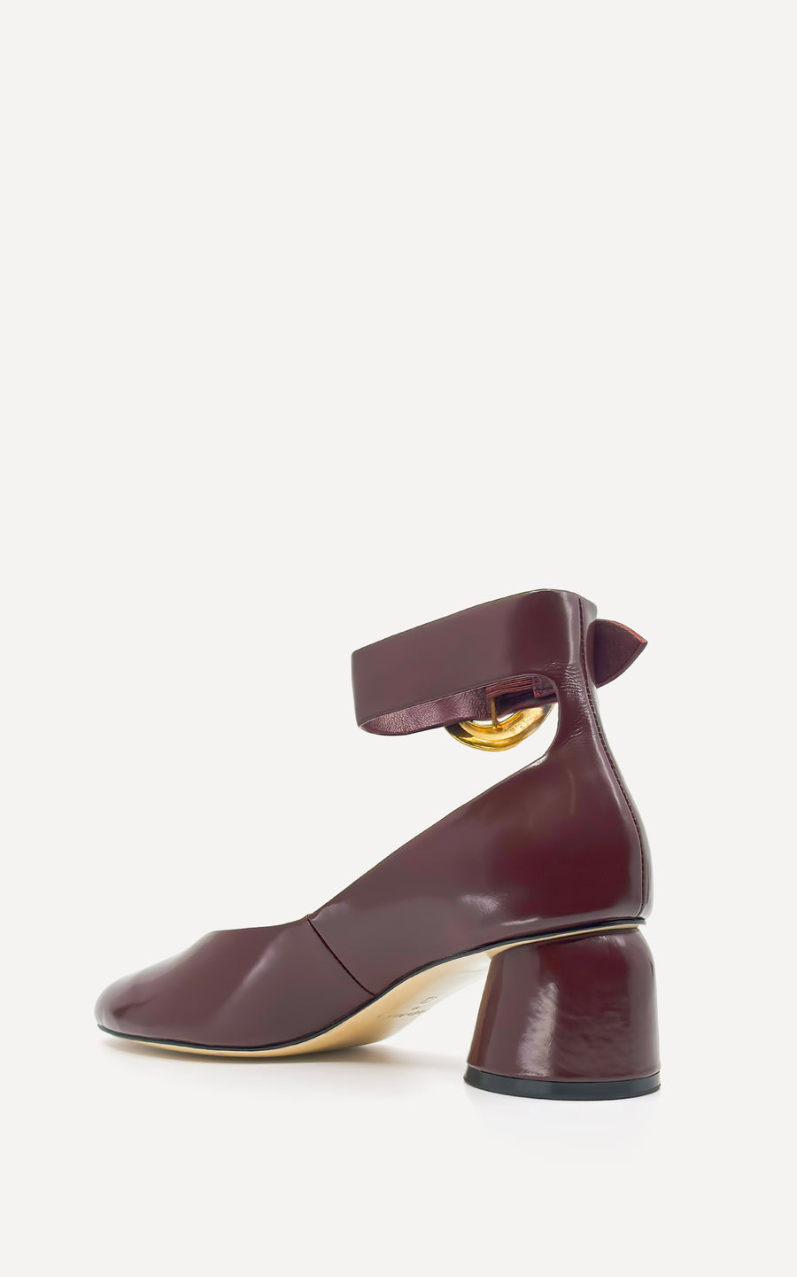 Allegra 50 Mule | Burgundy