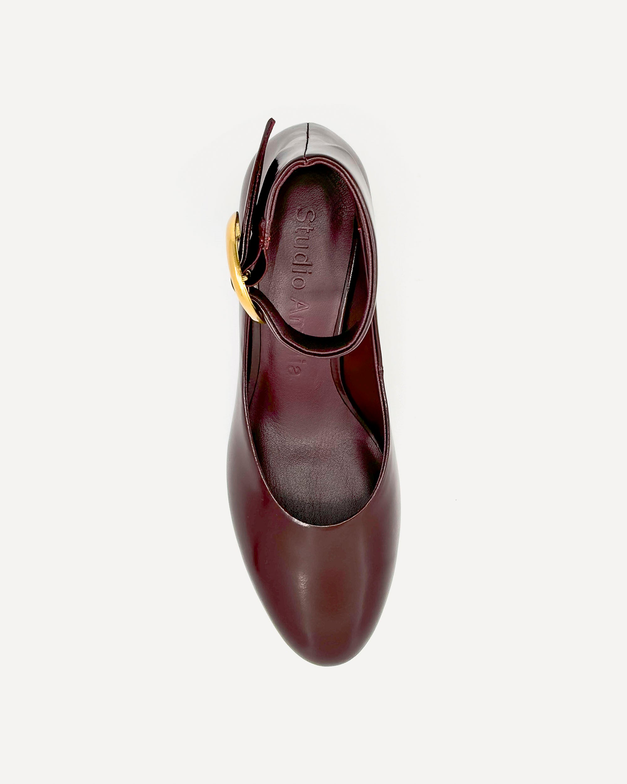 Allegra 50 Mule | Burgundy