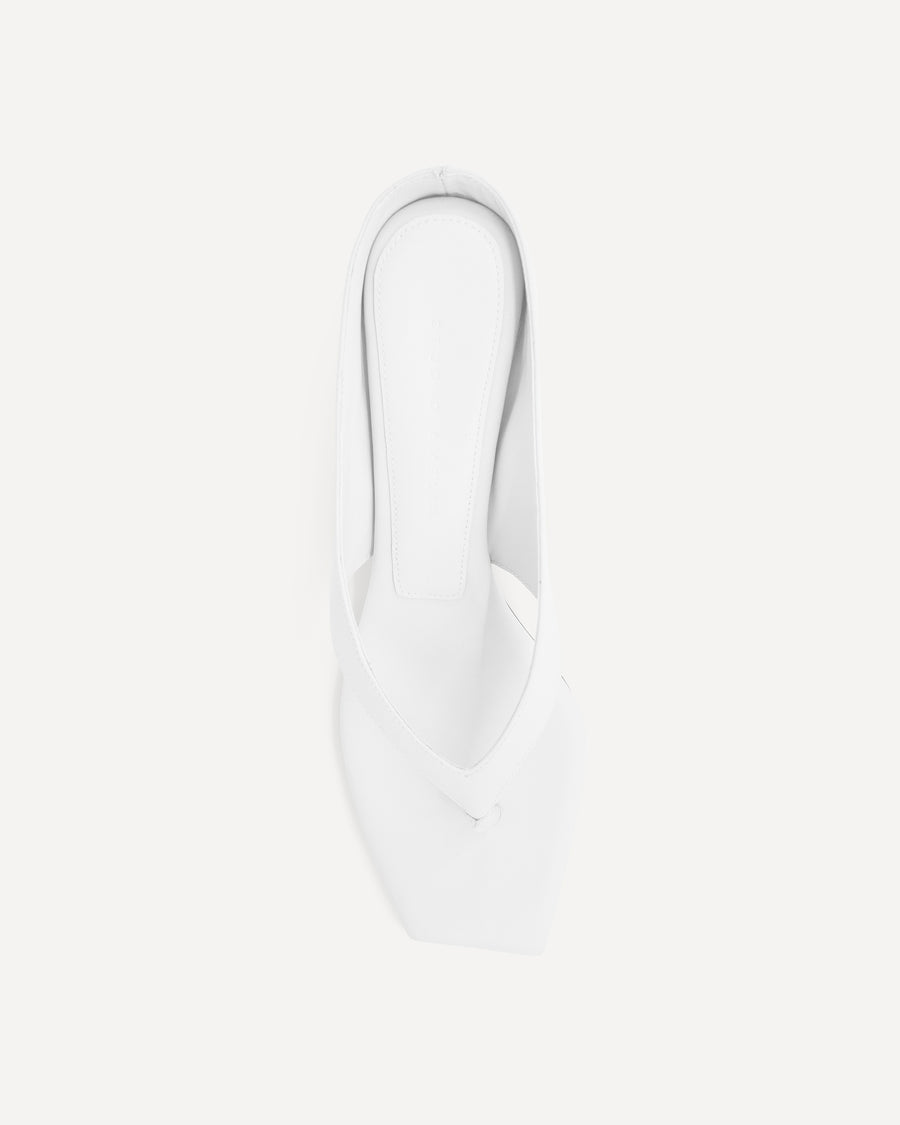 Angela 50 Heel | White