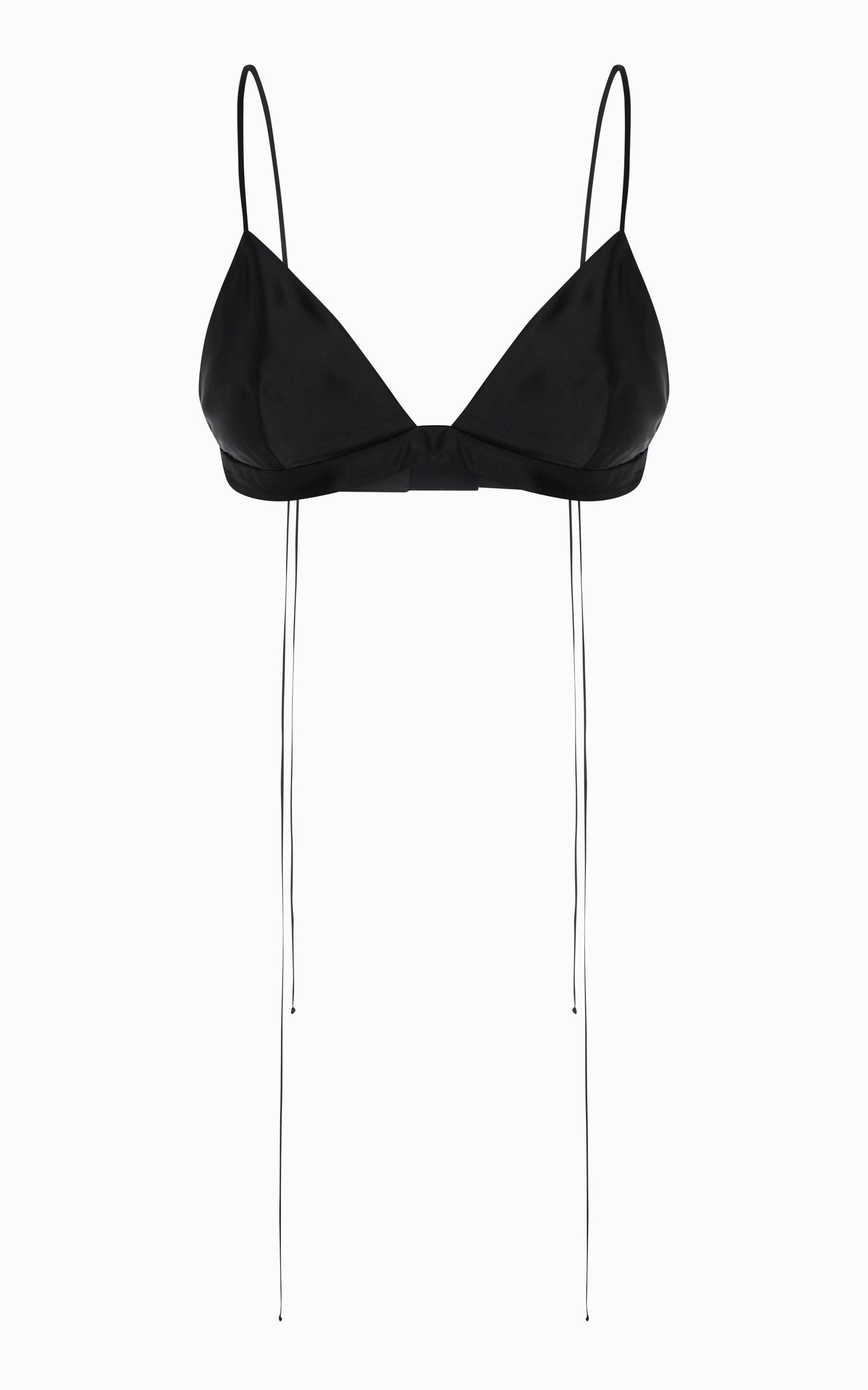 Atom Triangle Bralette | Black