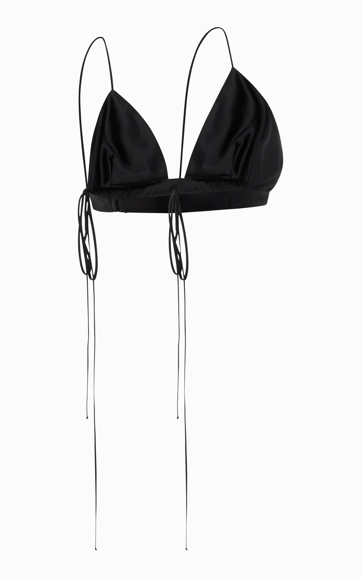 Atom Triangle Bralette | Black