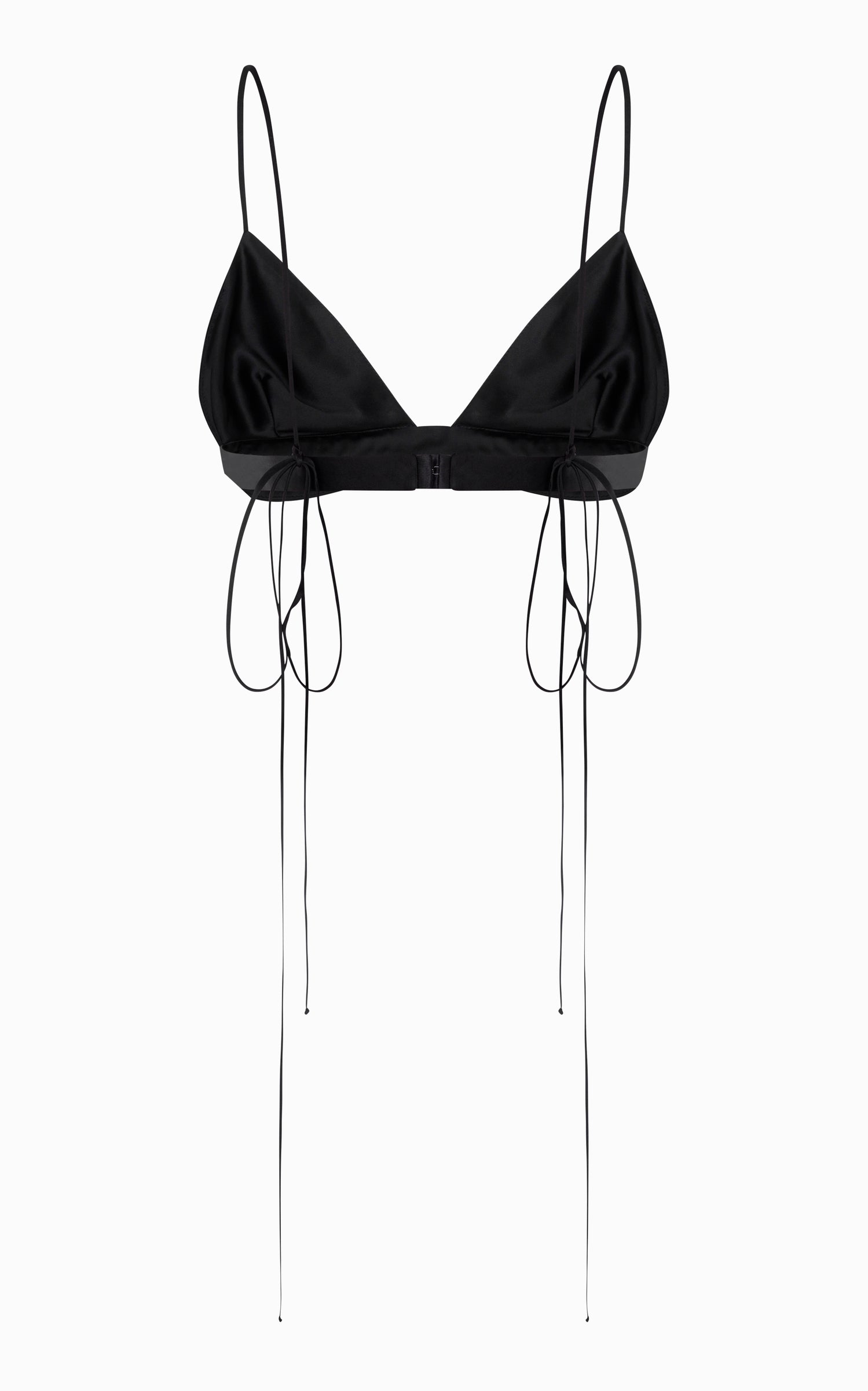 Atom Triangle Bralette | Black