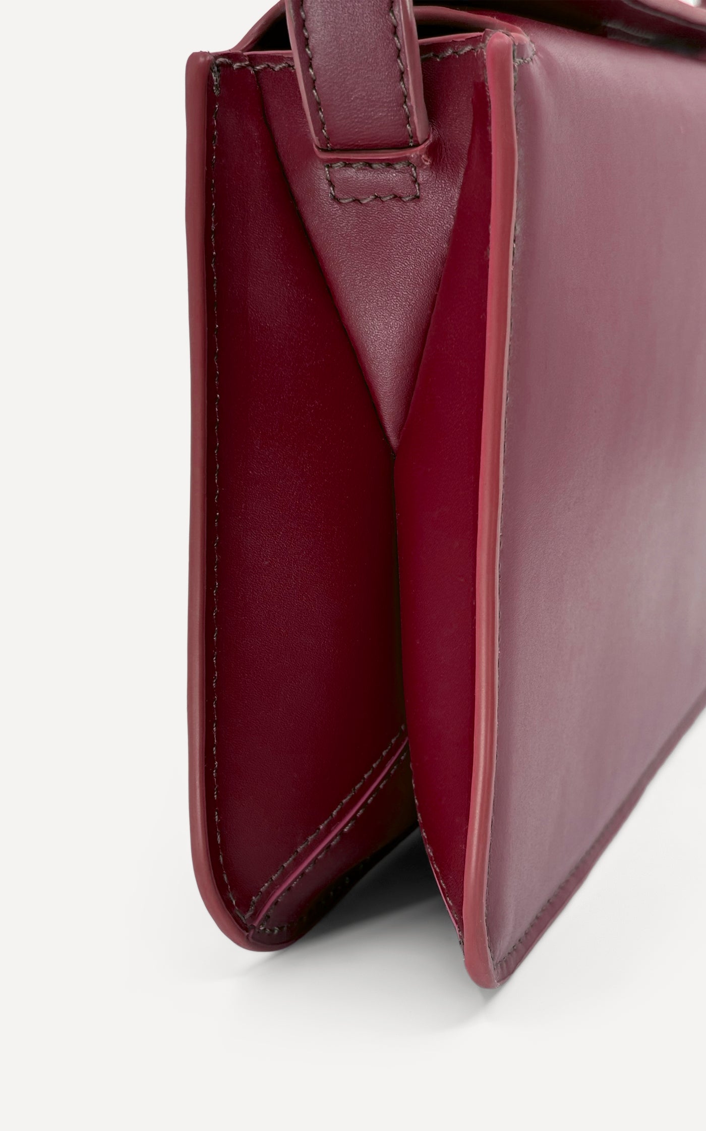 Audrey Shoulder Bag | Burgundy