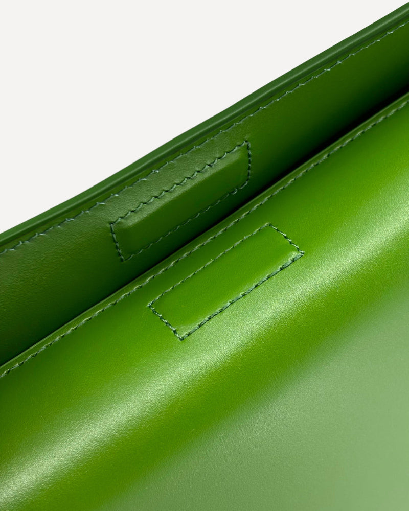 Audrey Shoulder Bag | Sage - SAMPLE