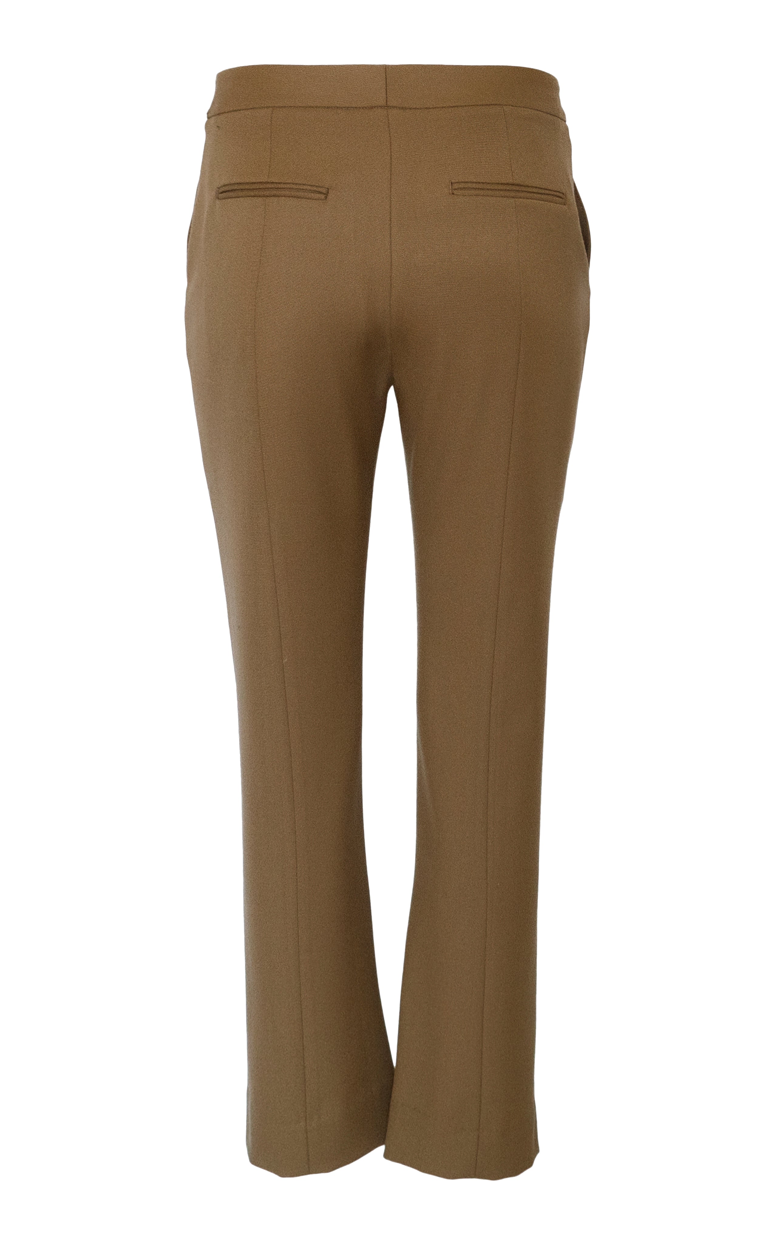 Crop Slim Pant | Almond