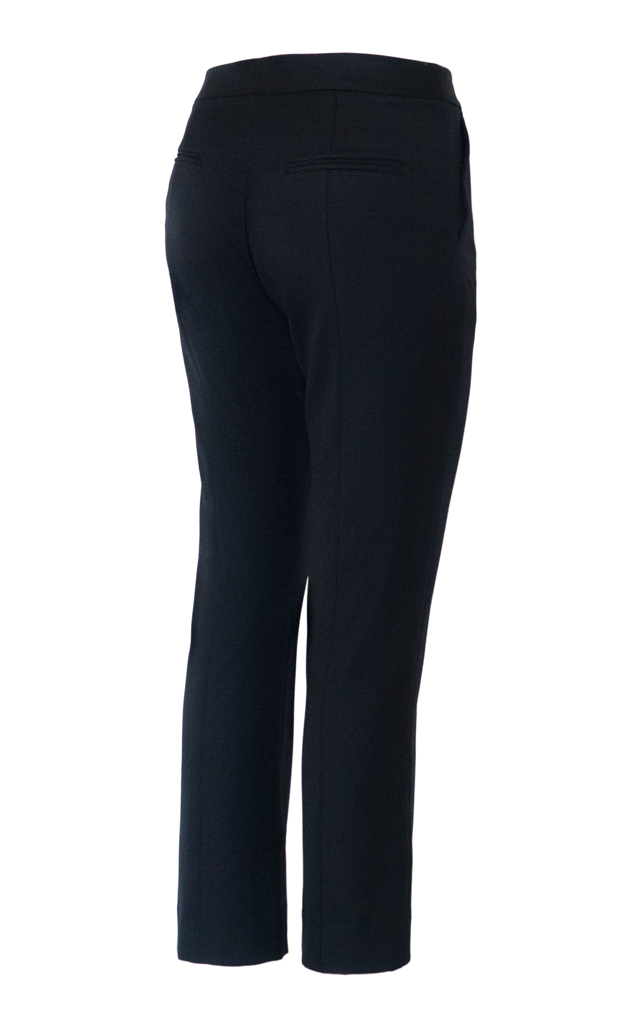 Crop Slim Pant | Black