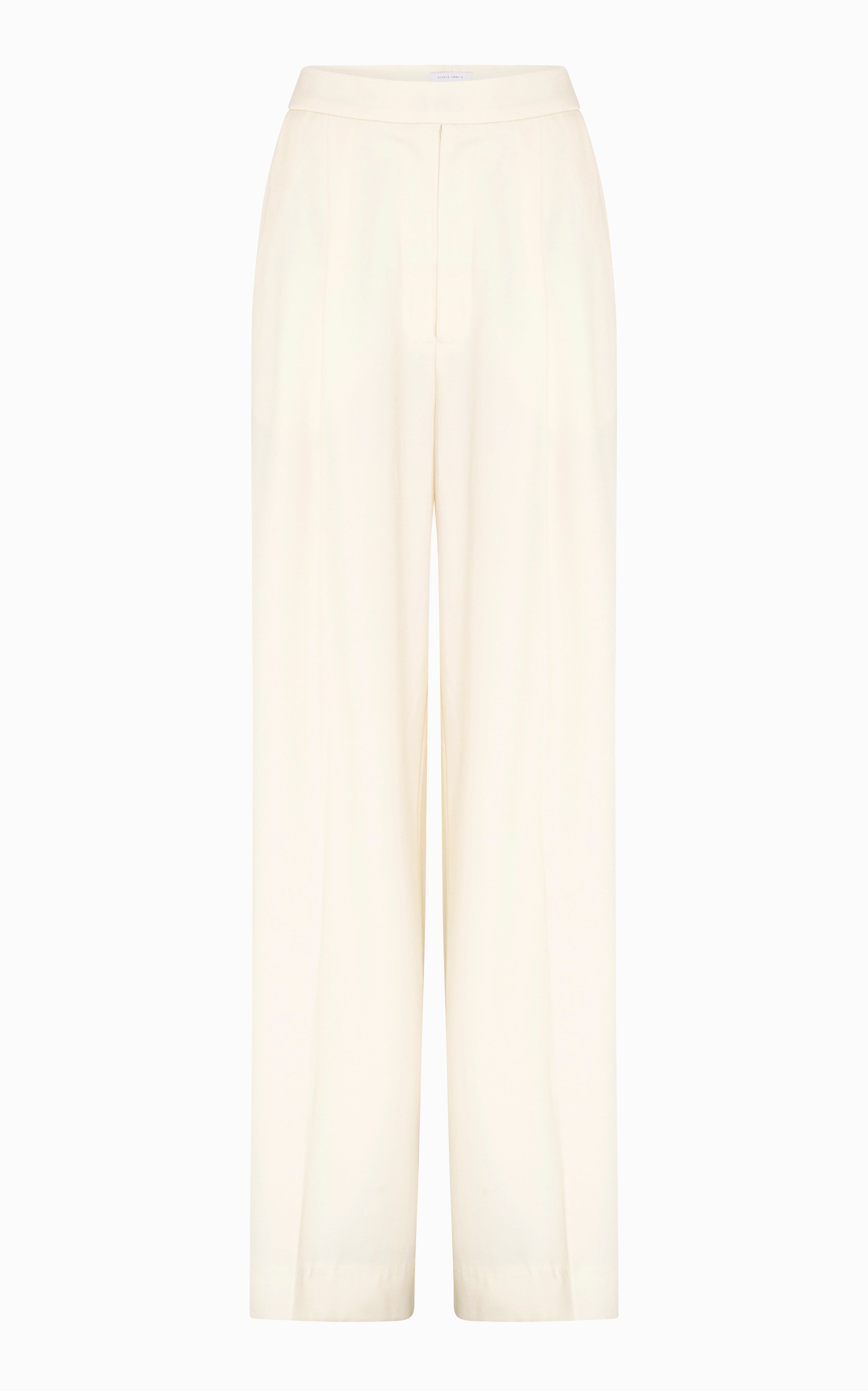 Diptych Spliced Wide Leg Pant | Ivory