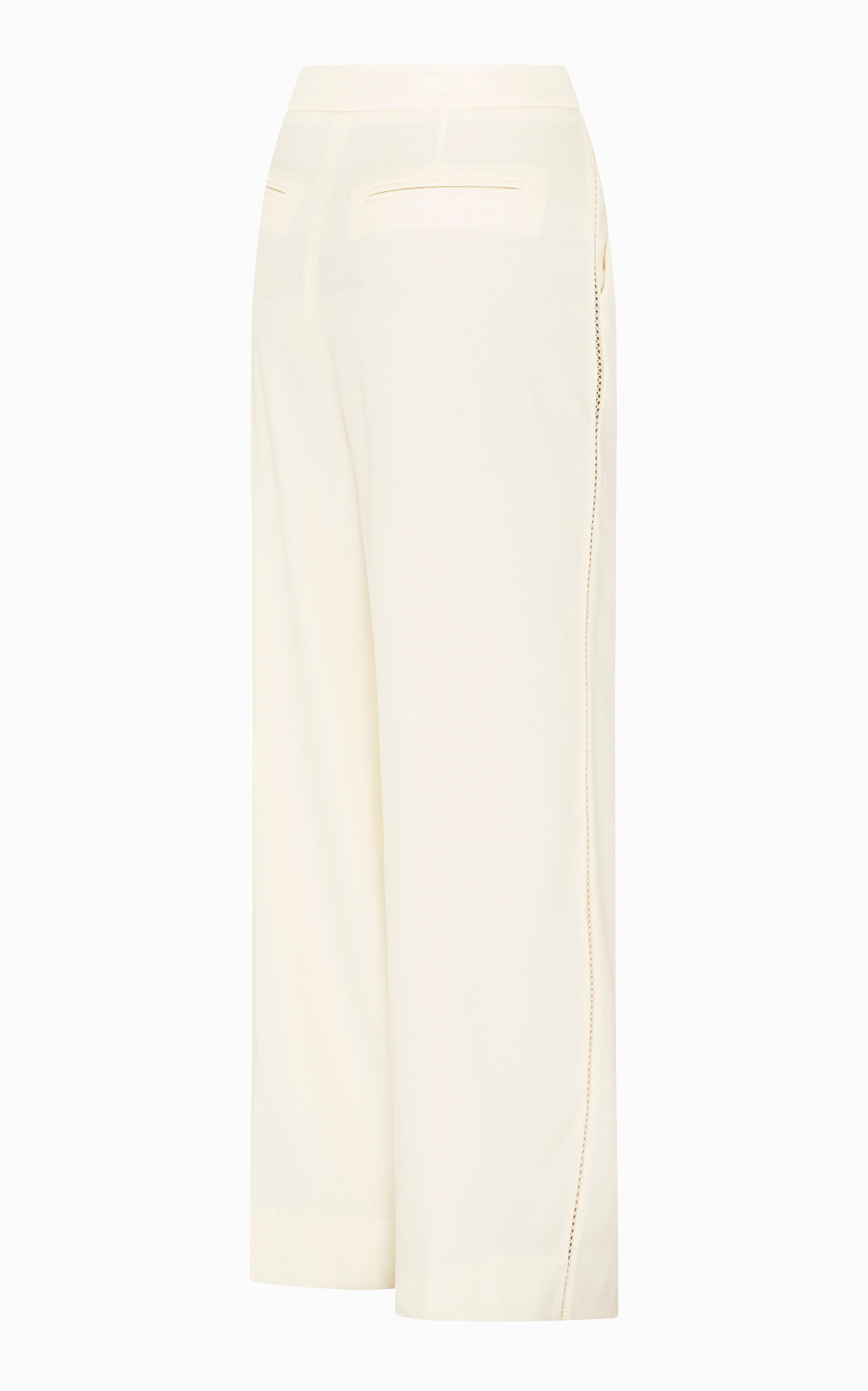 Diptych Spliced Wide Leg Pant | Ivory