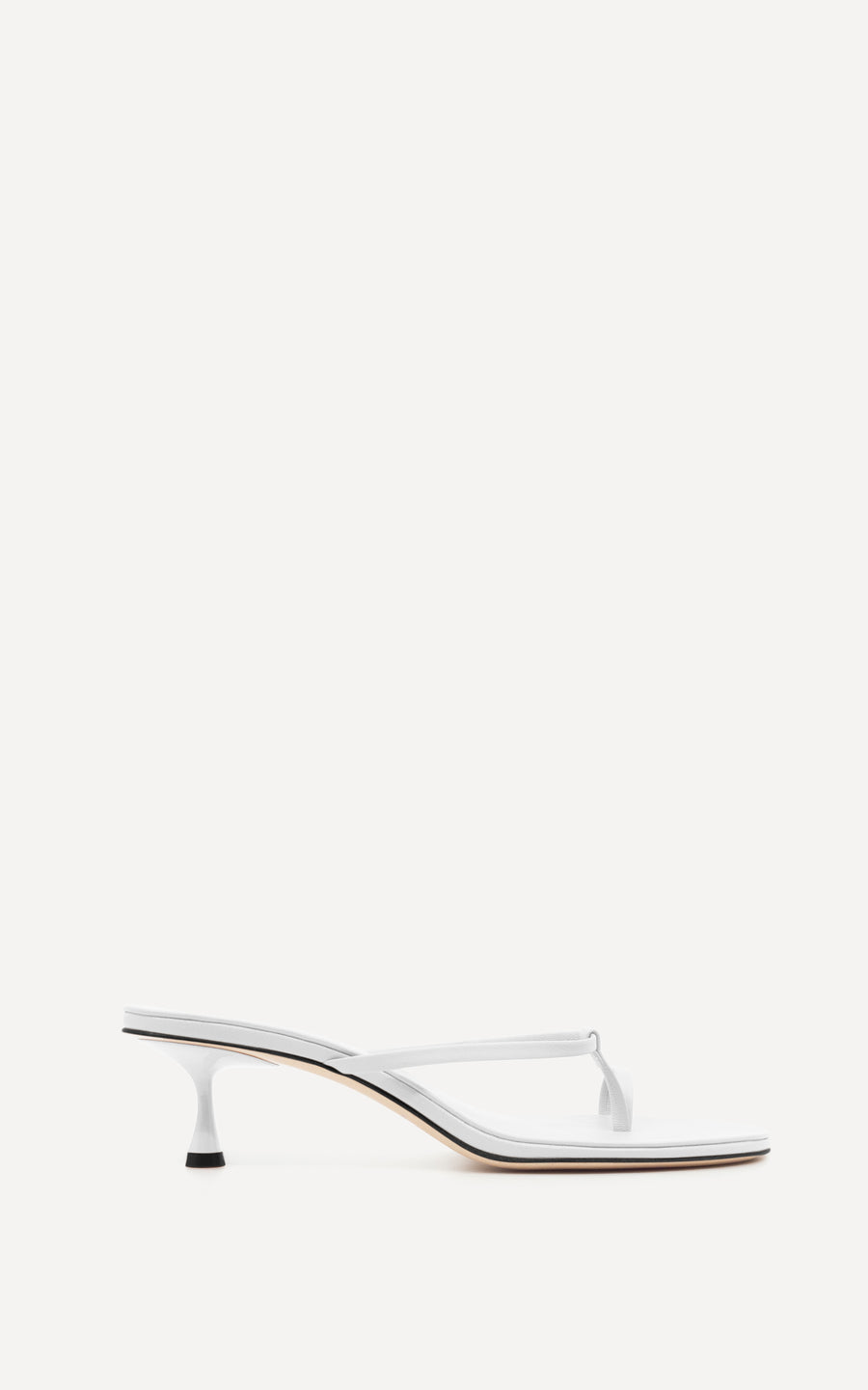 Edith 50 Heel | White