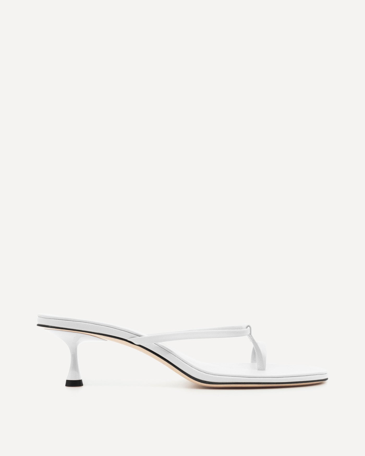 Edith 50 Heel | White