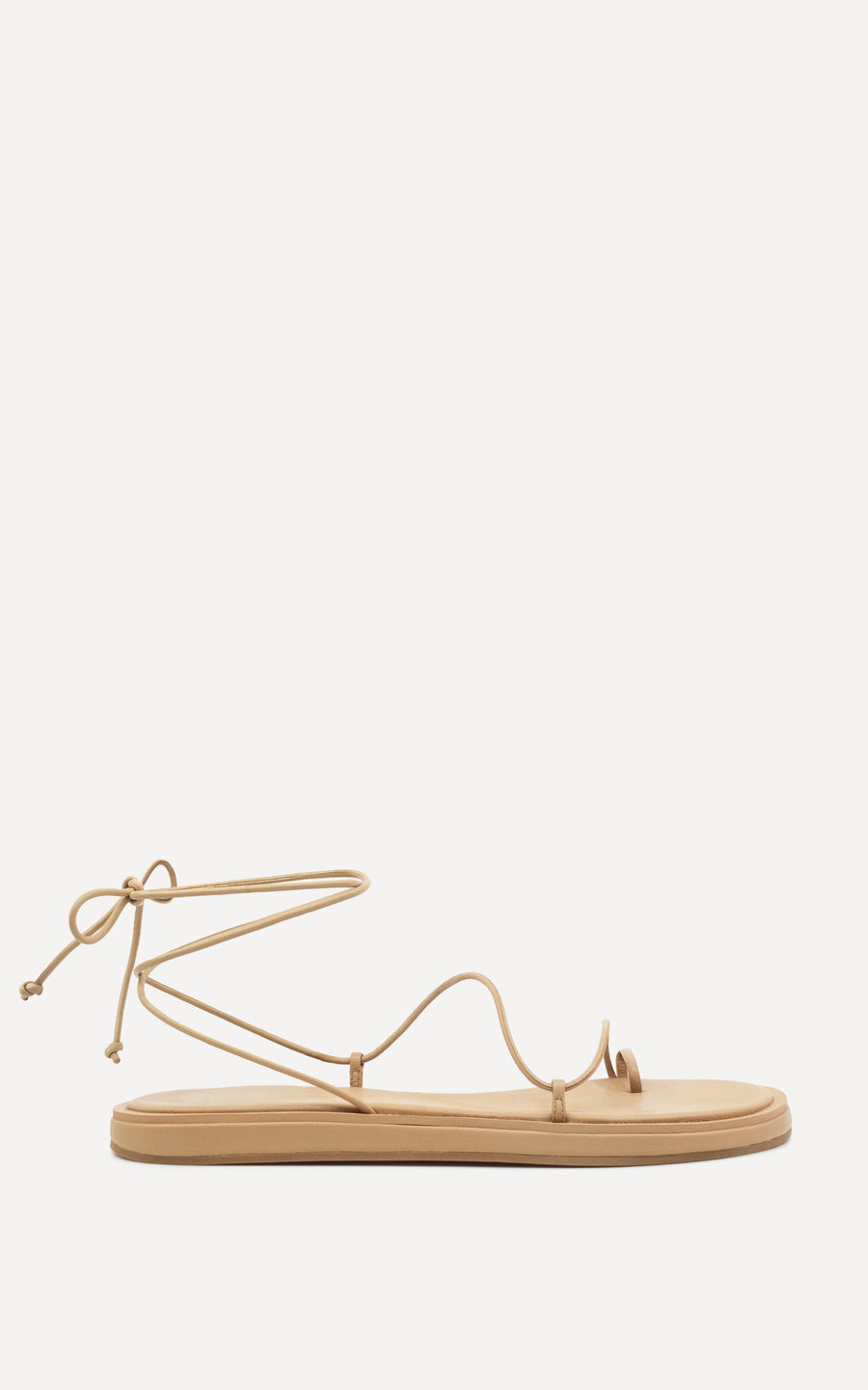 Emily Wrap Flat | Beige