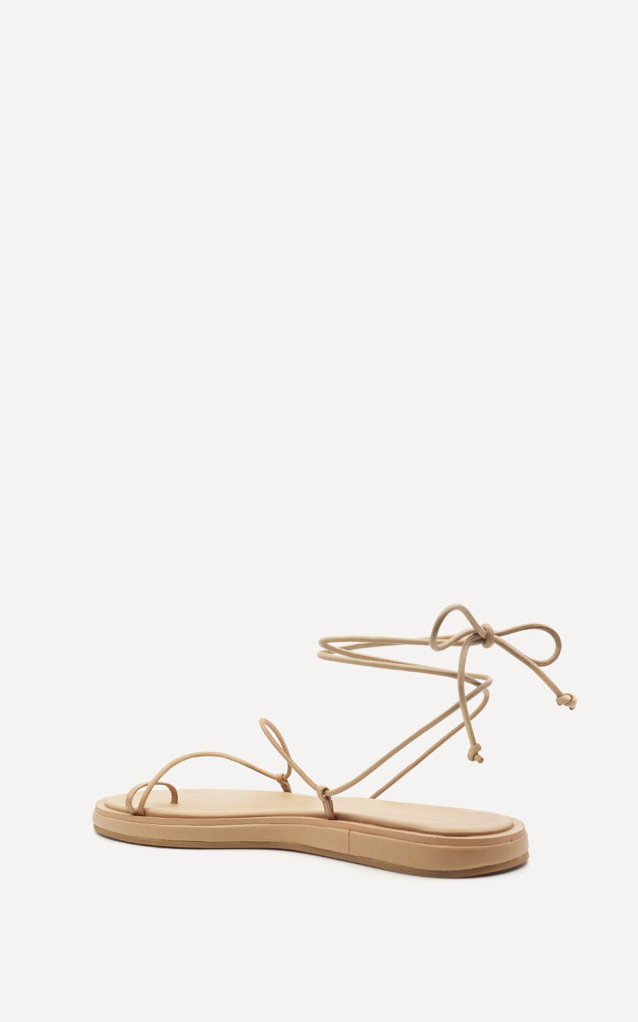 Emily Wrap Flat | Beige