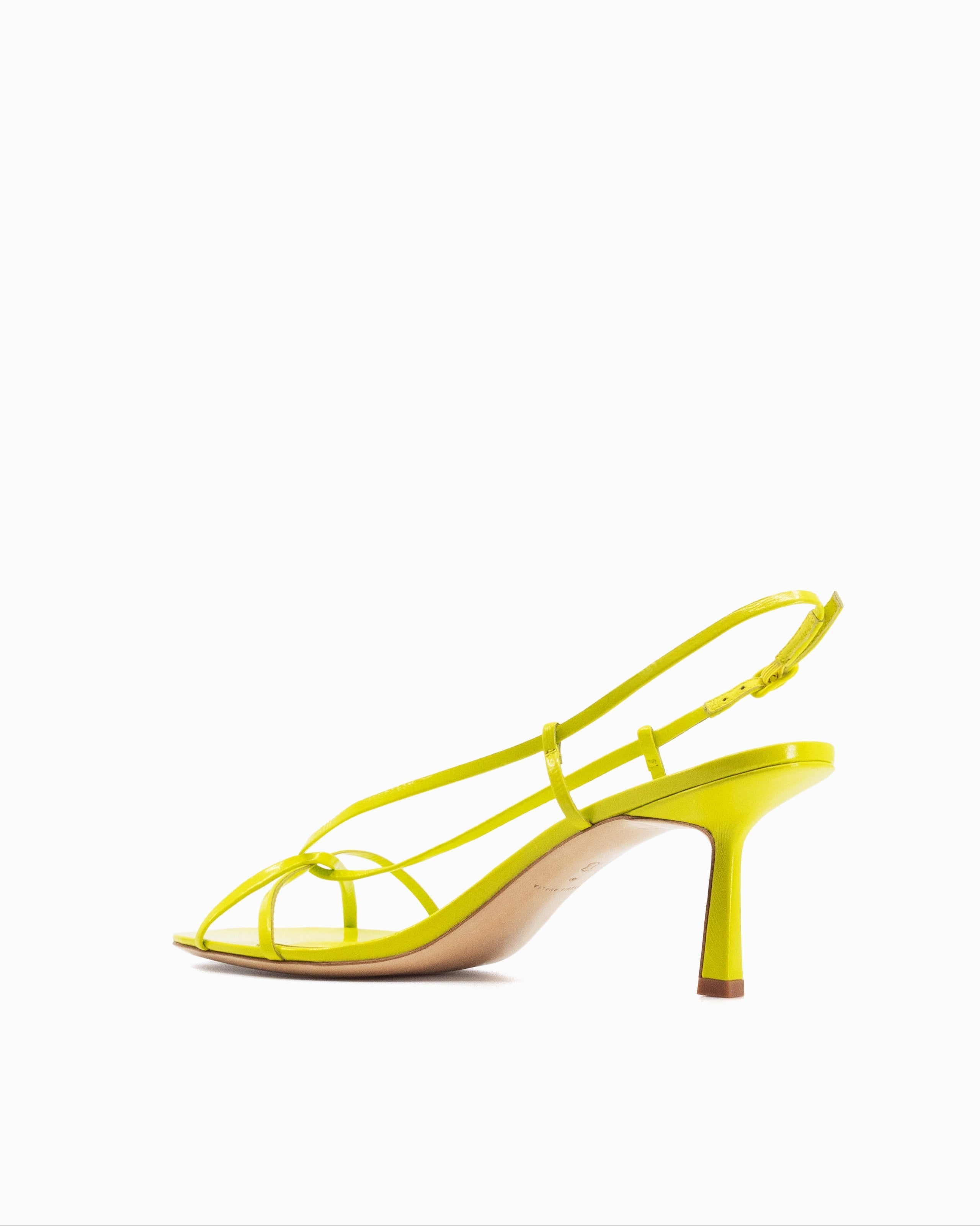 Entwined 70 Heel | Acid Yellow