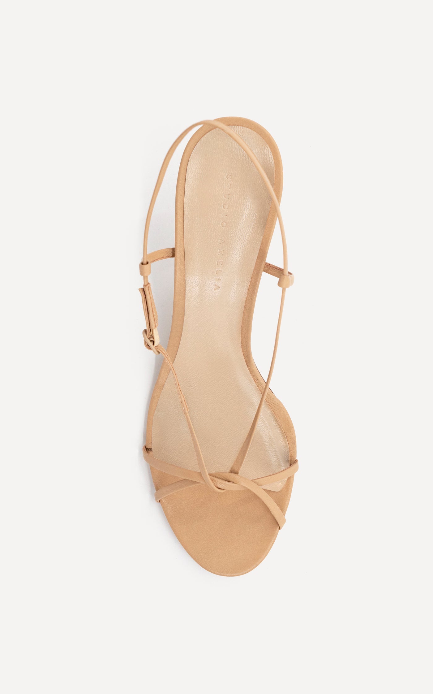 Entwined 70 Heel | Beige