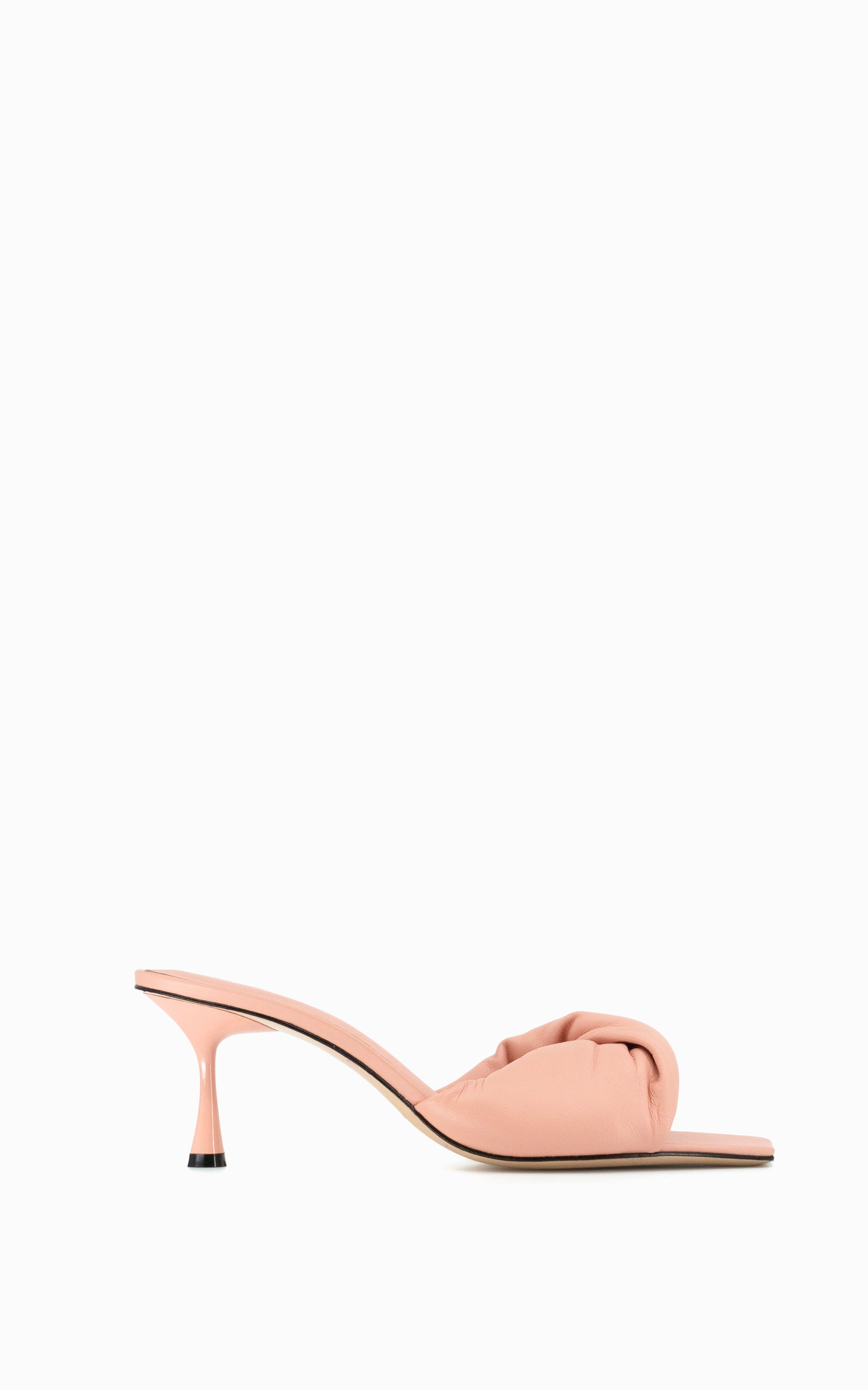 Twisted Front 70 Heel | Salmon