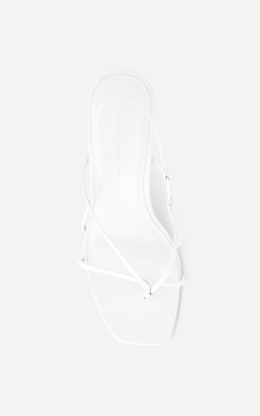 Flip Flop 75 Heel | White