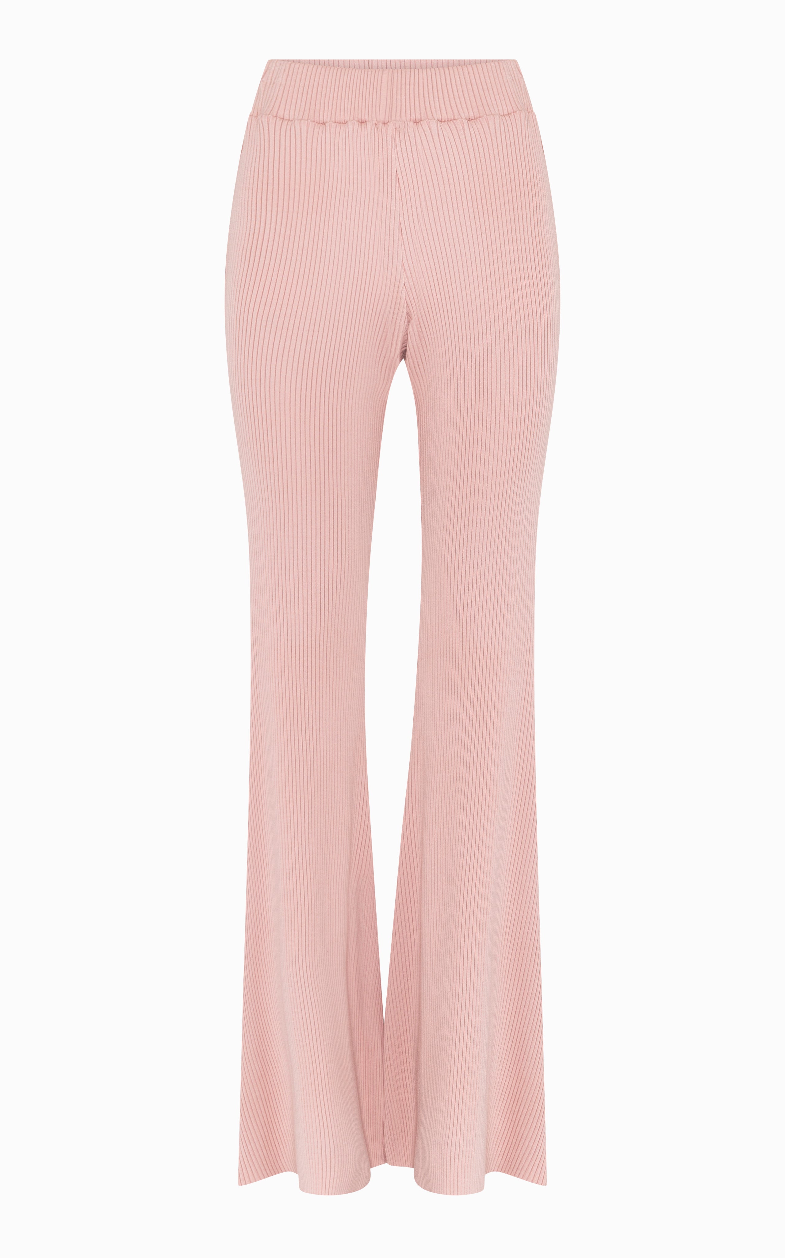 Giza Rib Flare | Rose