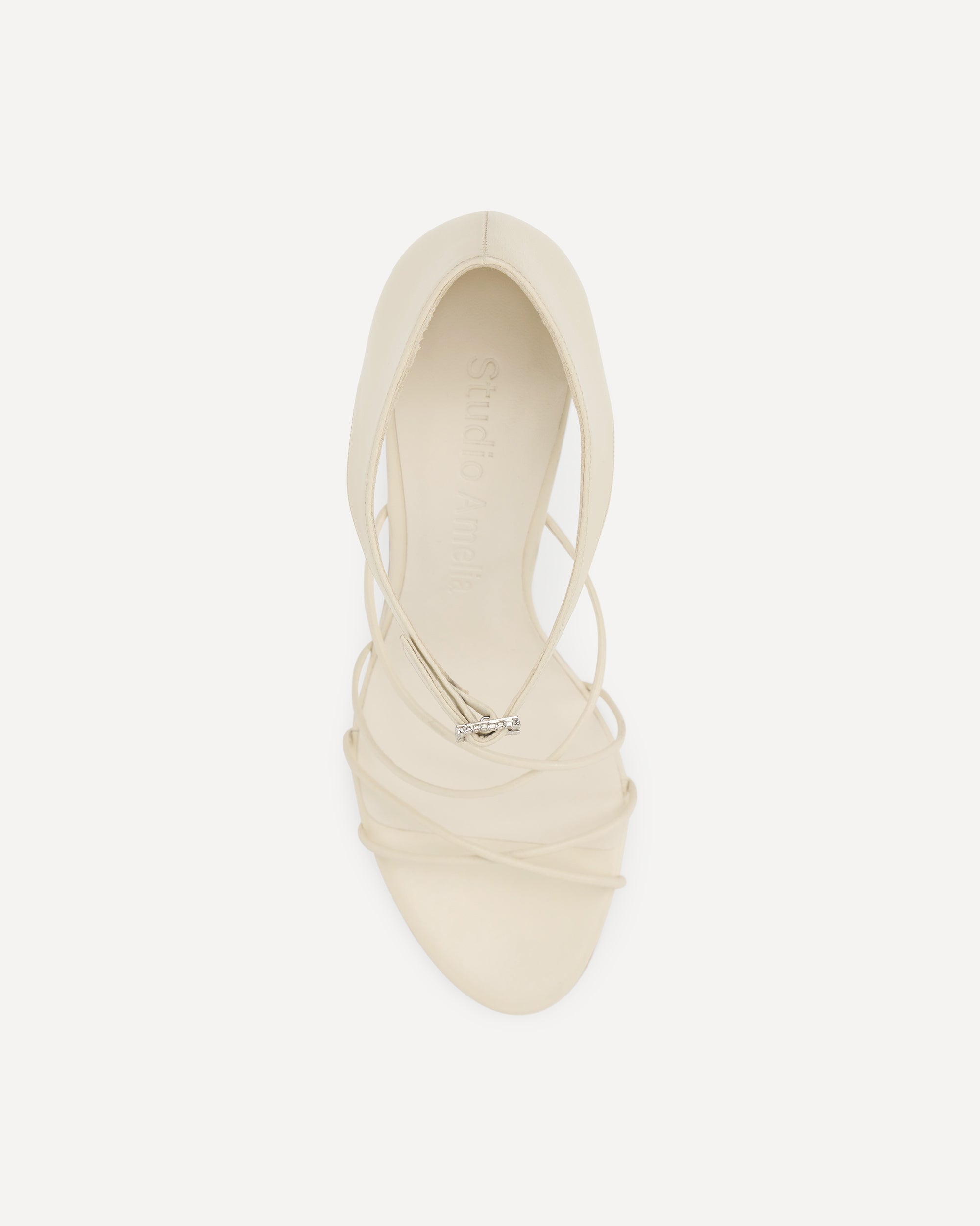 Greta 90 Sandal | Cream