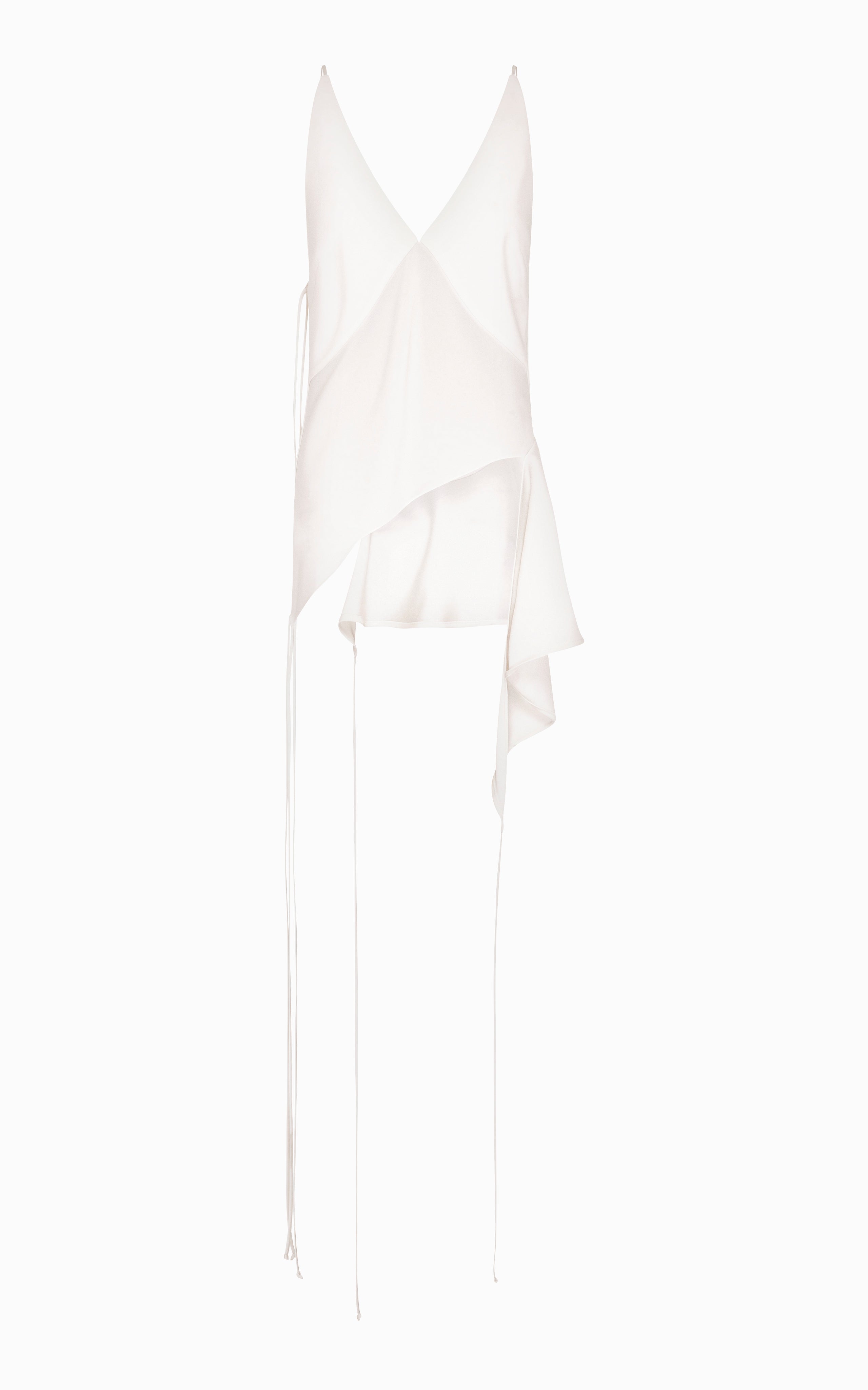 Harmonic Bias Draped Cami | Ivory