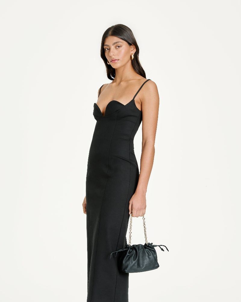 Alexandra Petite Drawstring | Black