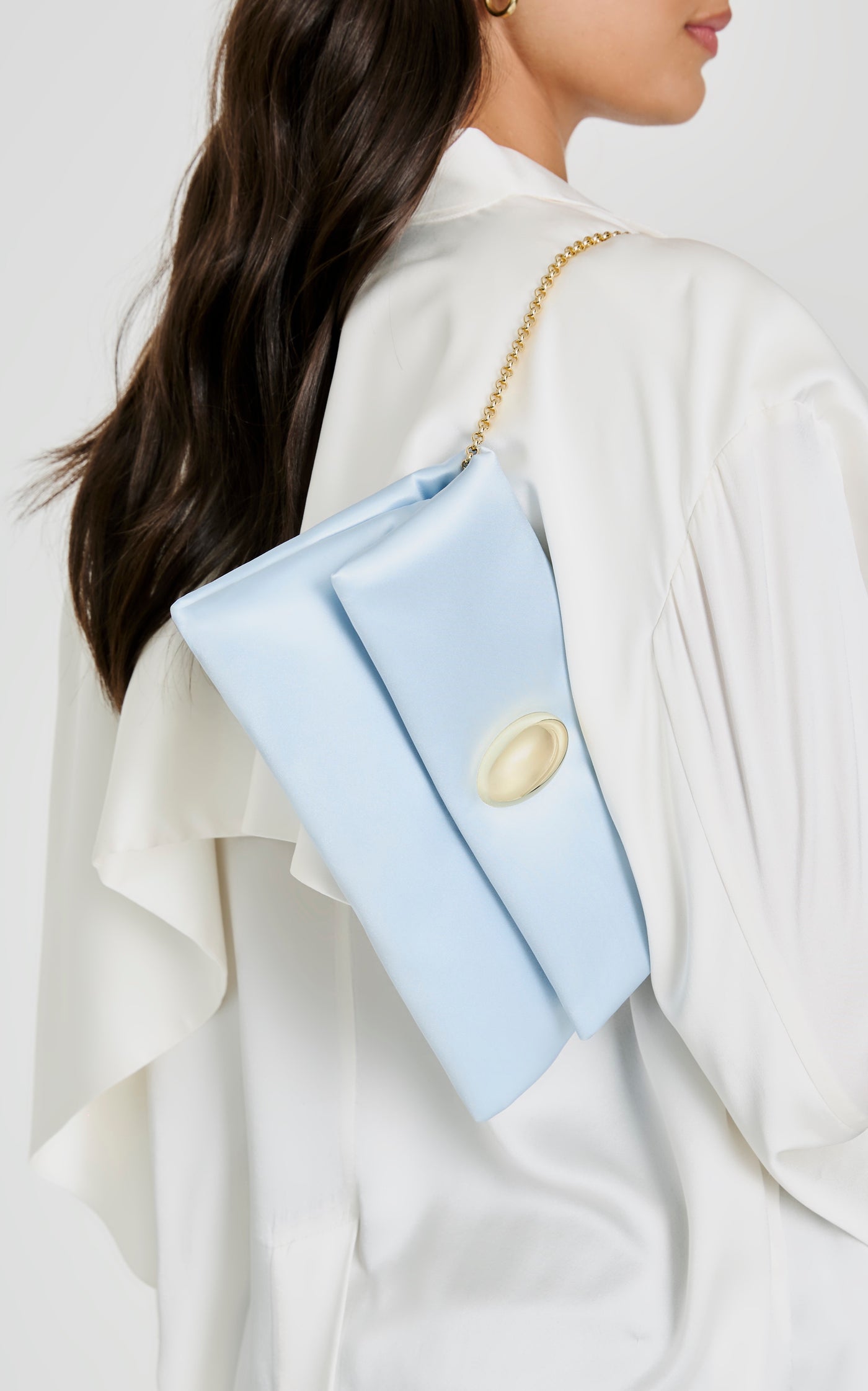 Aurora Clutch | Ice Blue