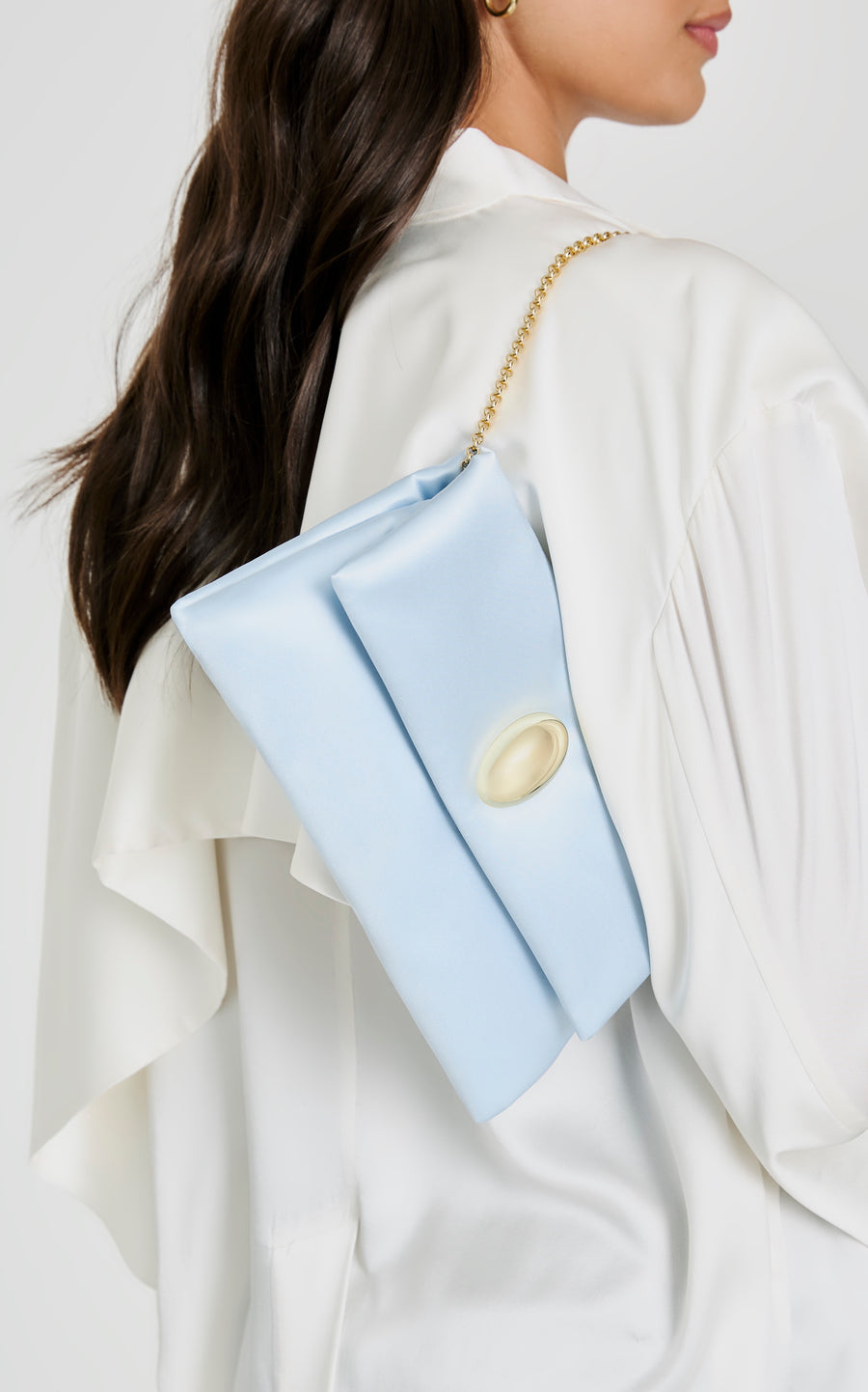 Aurora Clutch | Ice Blue