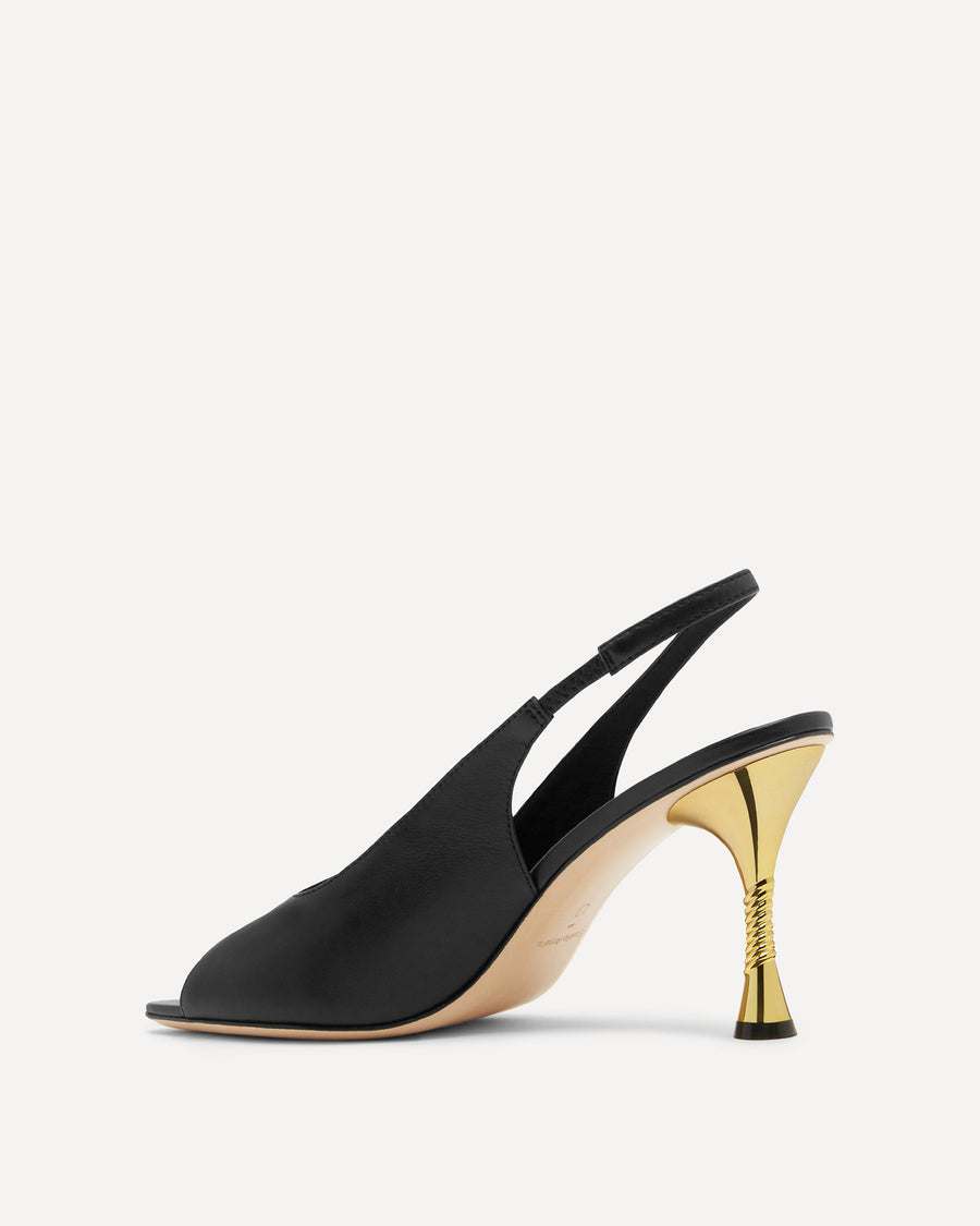 Helix 90 Slingback | Black
