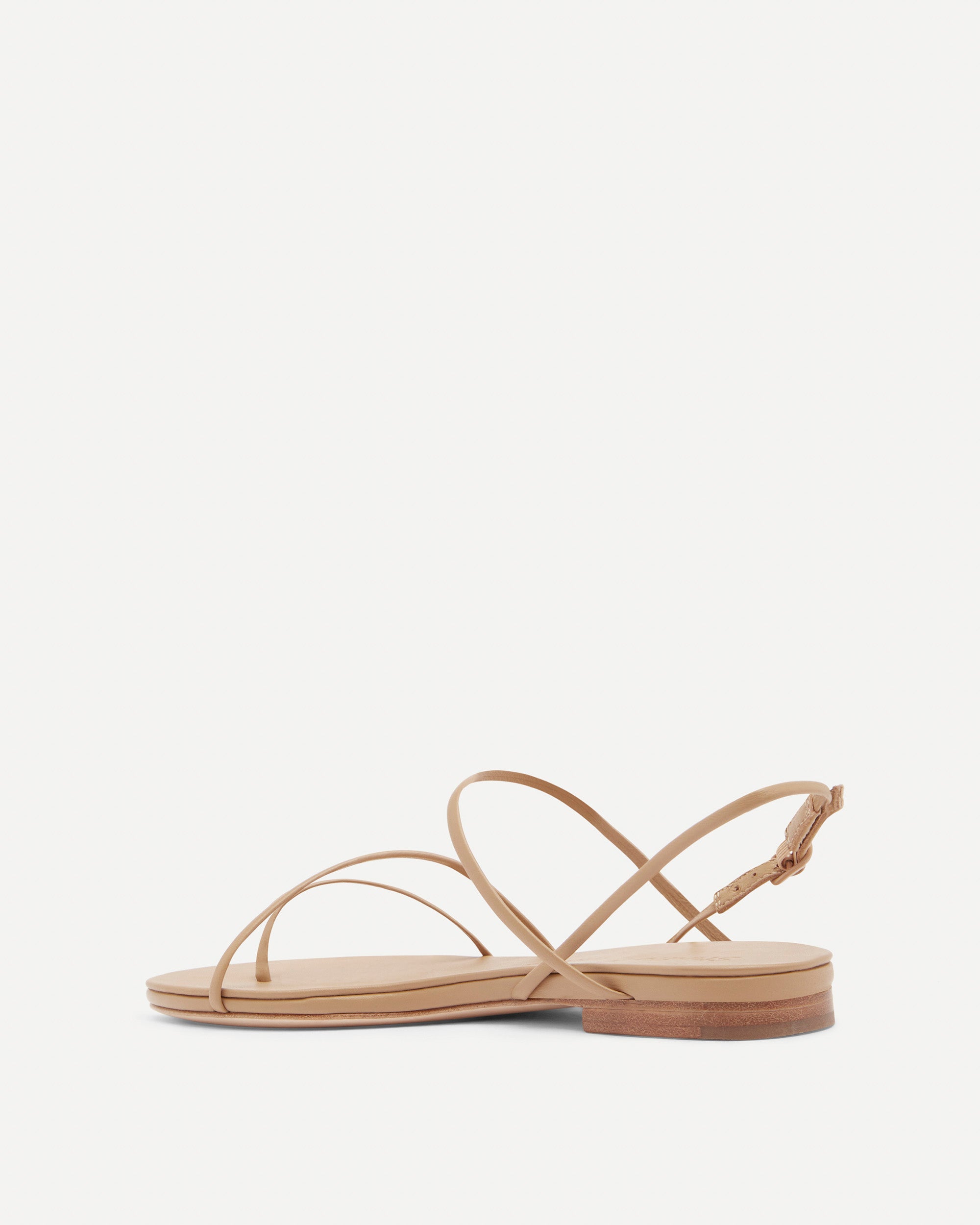 Helix Flat Sandal | Beige
