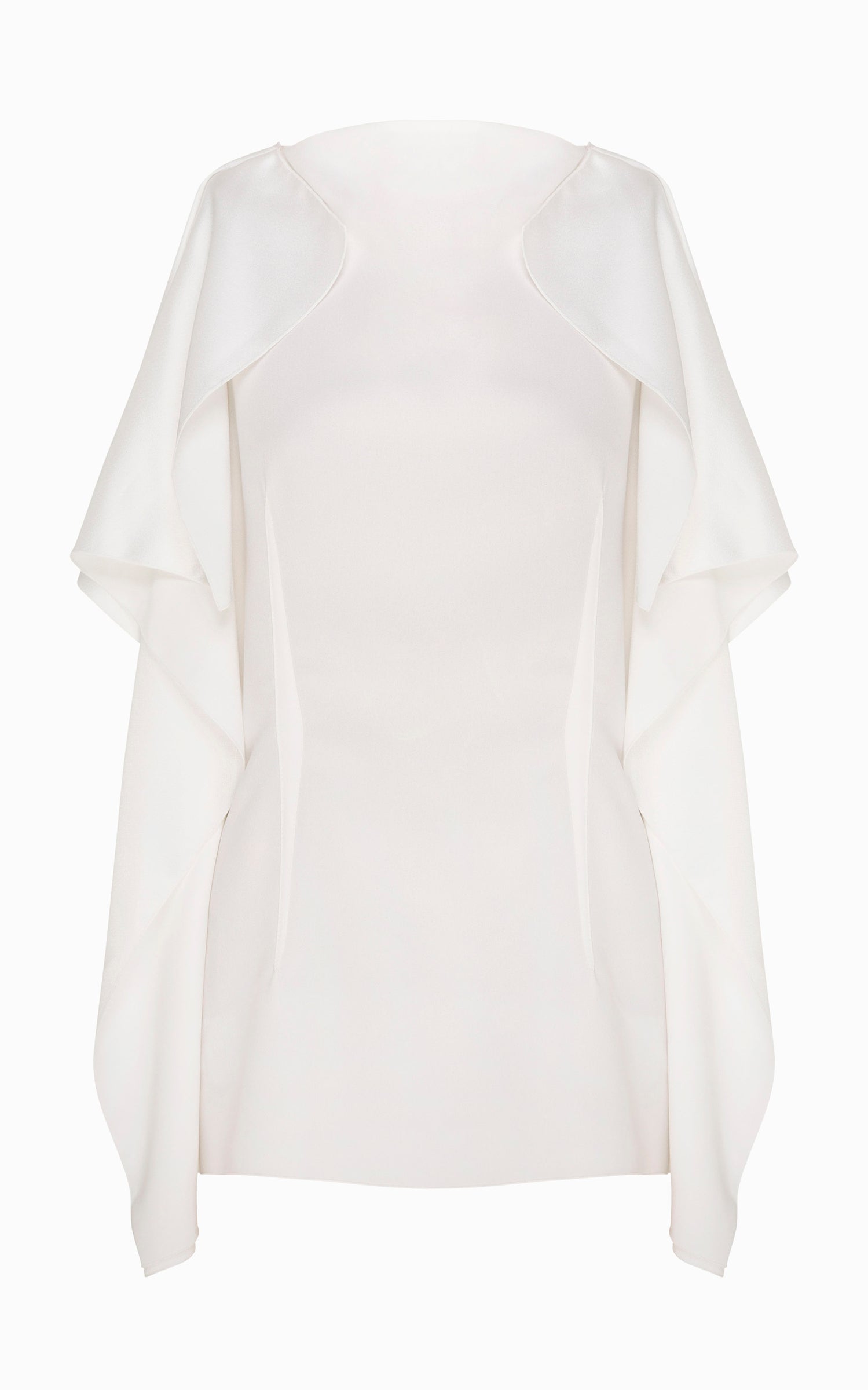Illusion Winged Top | Ivory