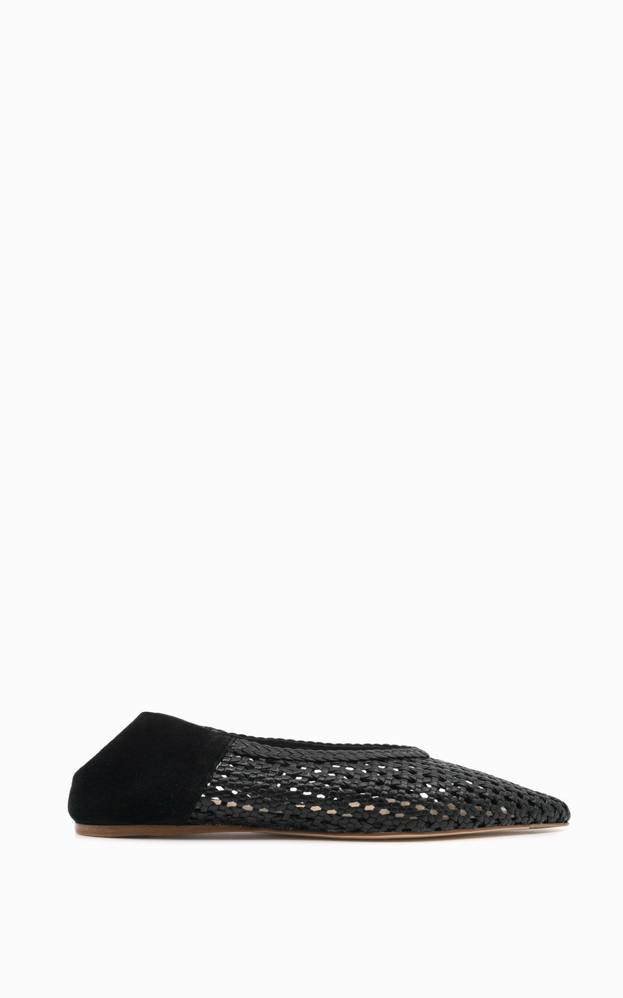 Lattice Babouche Slipper | Black