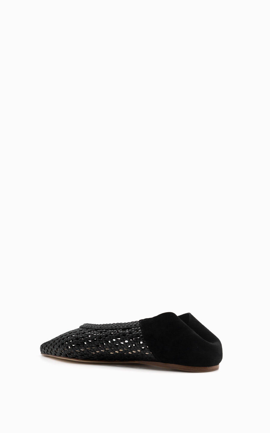 Lattice Babouche Slipper | Black