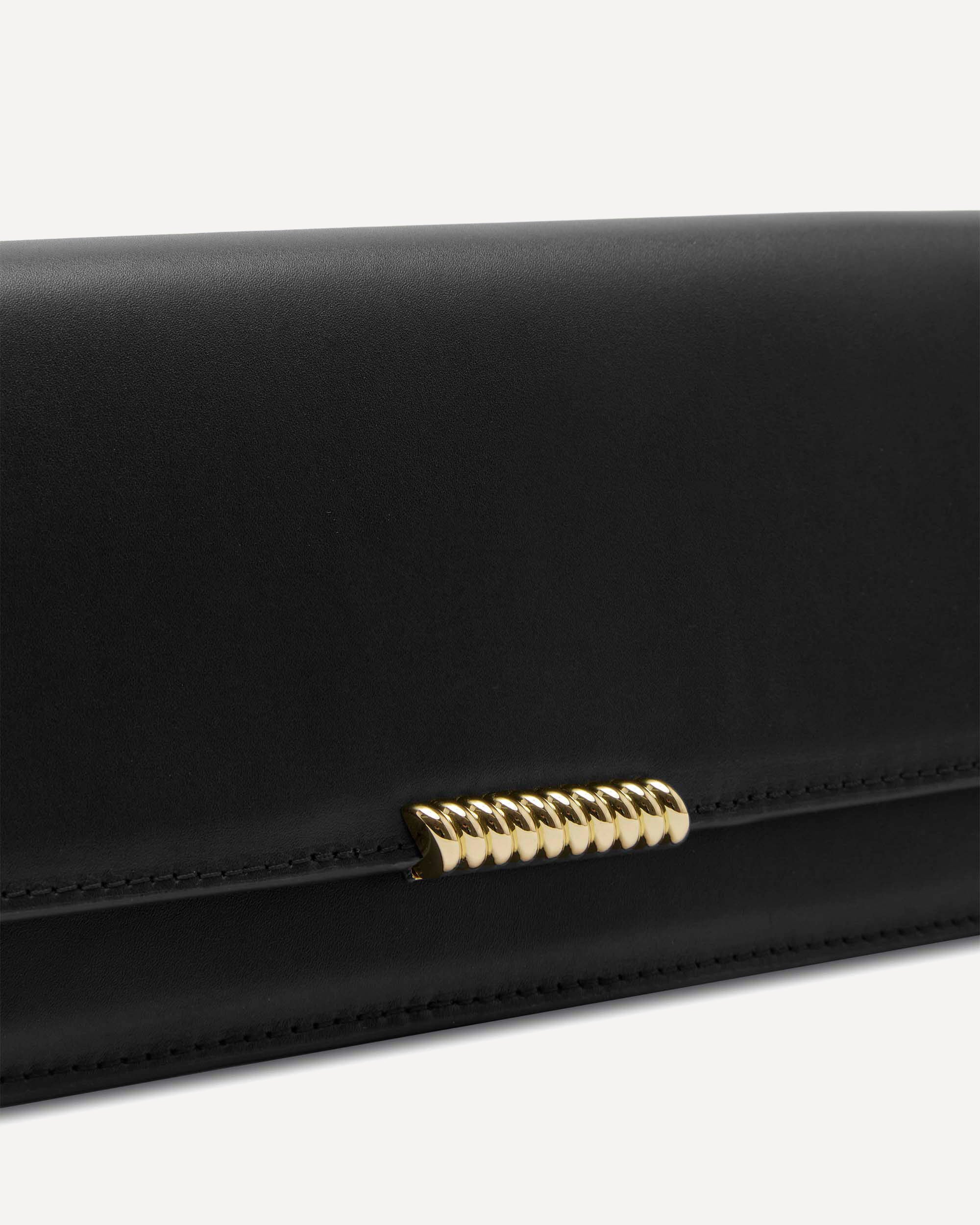 Helix Mailbox Clutch | Black