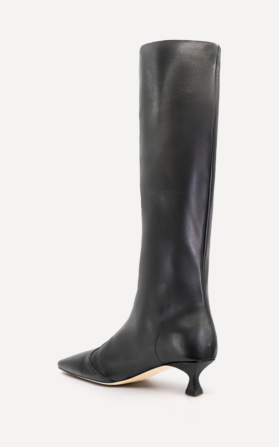 Maverick Calf Boot | Black Nappa