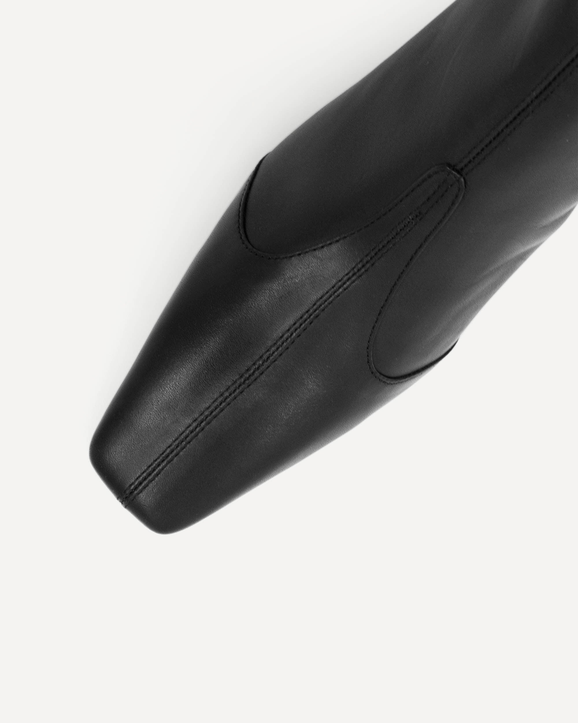 Maverick Calf Boot | Black Nappa