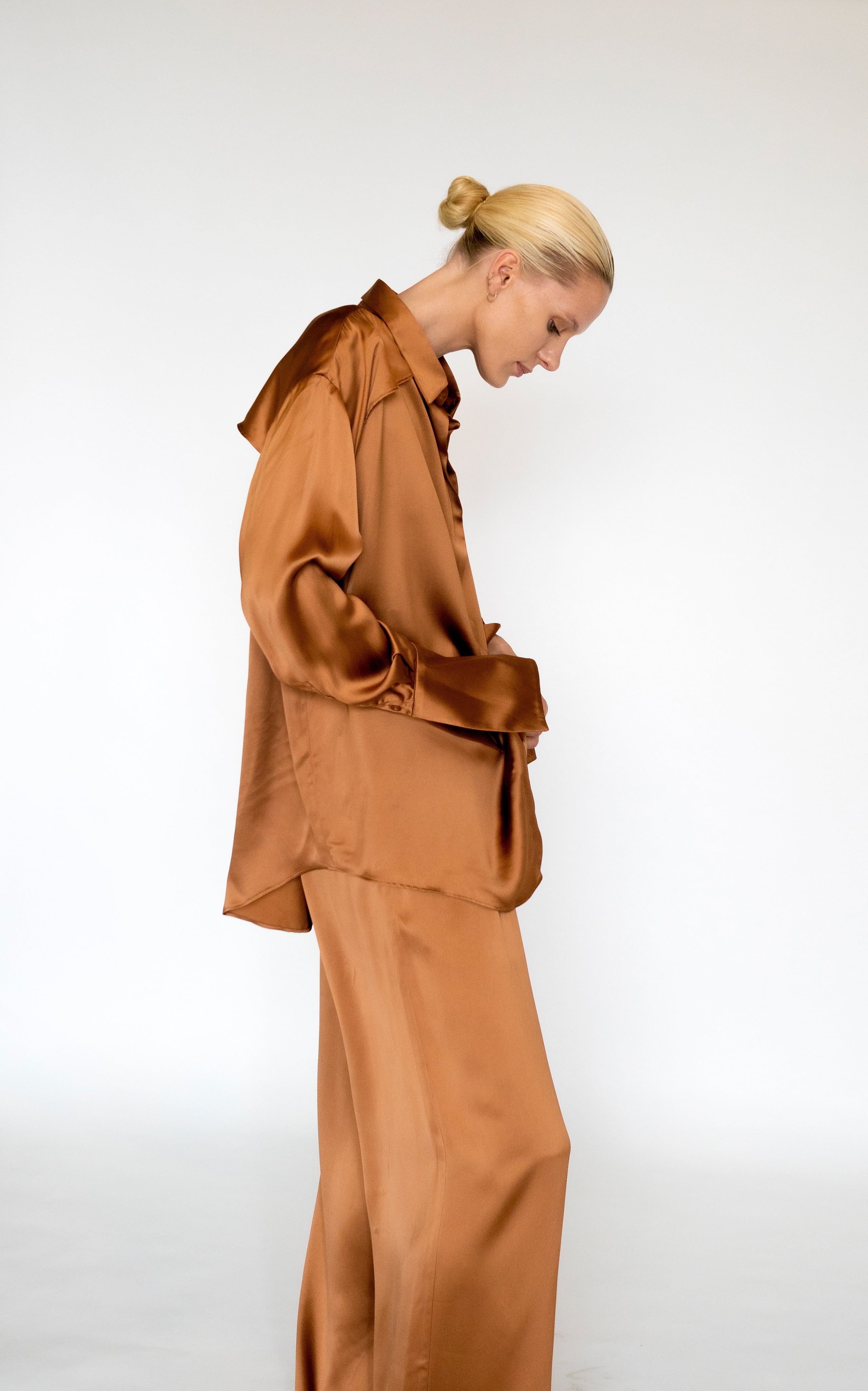 Molten Yoke Shirt | Caramel